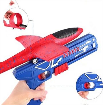 RefinedFlare Spielzeug-Flugzeug Flugzeug-Spielzeug, Wurfgleiter, Polystyrol-Flugzeug-Katapultpistole