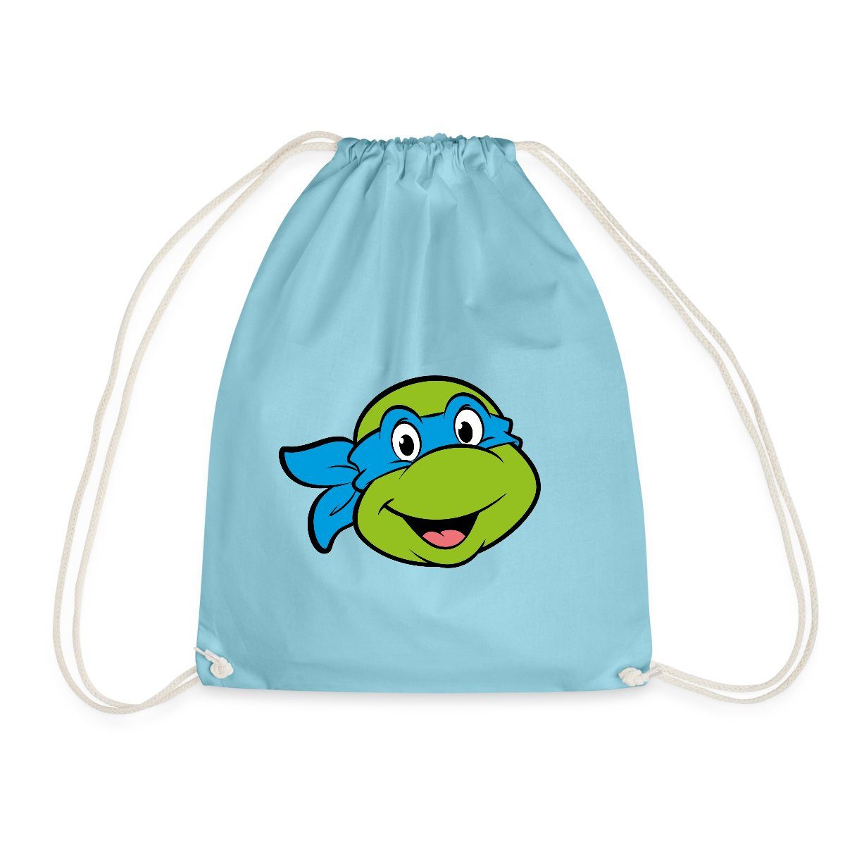 Spreadshirt Turnbeutel Teenage Mutant Ninja Turtles Leonardo Kostüm Turnbeutel (1-tlg)