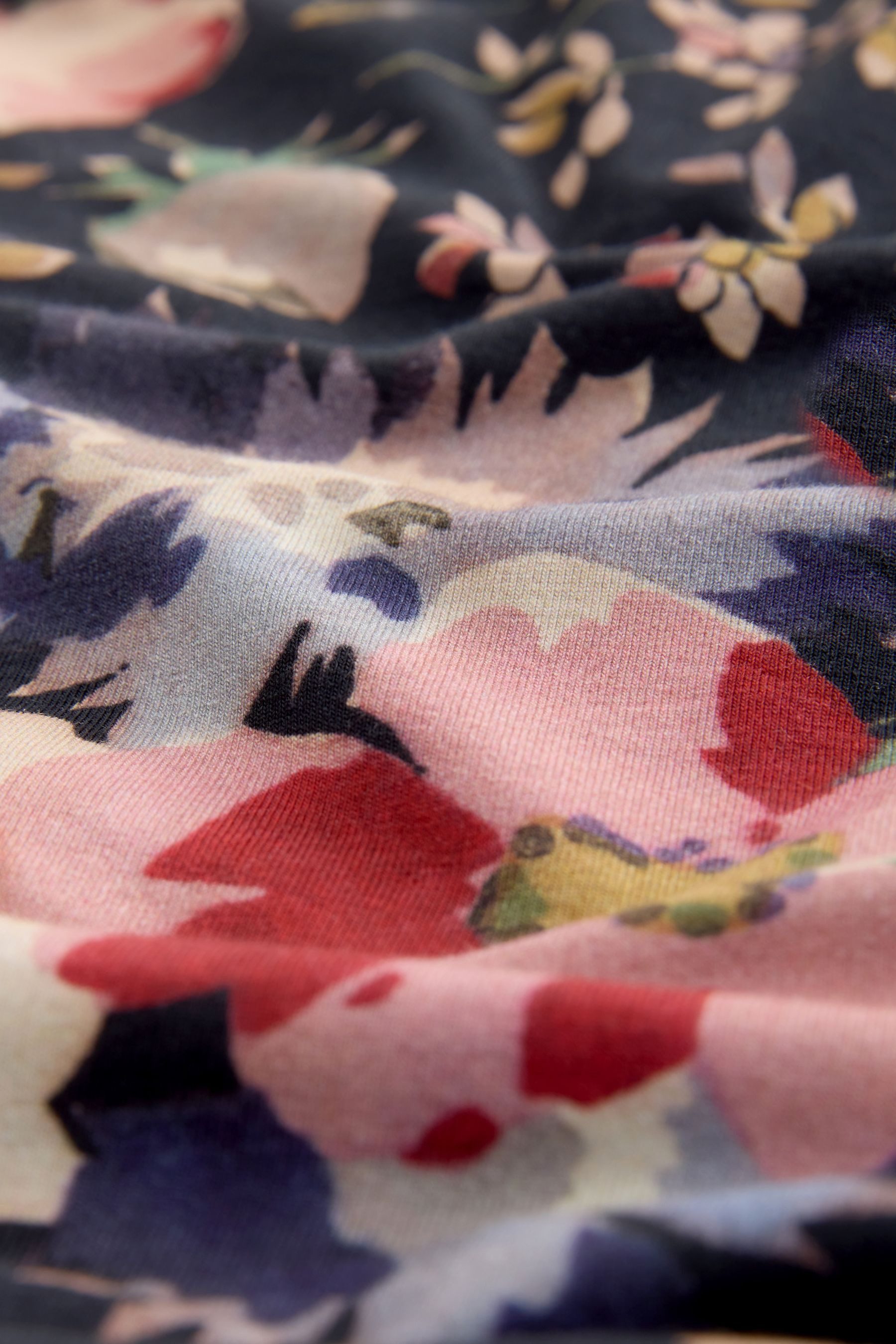 Next Jerseykleid Bandeau-Maxikleid mit tiefer Taille, Kurzgröße (1-tlg)