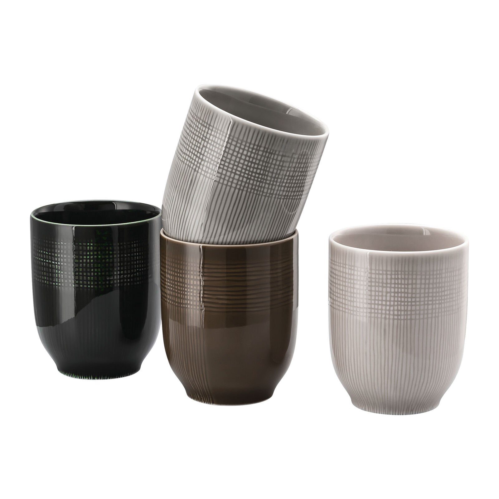 Mix Rosenthal Set Colour Becher Kaffeebecher, 4-tlg. Becher Porzellan Mug-Set