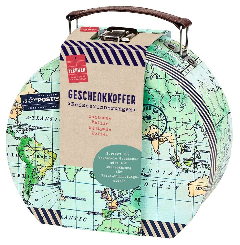 Moses. Verlag Geschenkbox Minikoffer, Deko-Koffer mit Grußkarte für Hochzeiten, Geldgeschenke