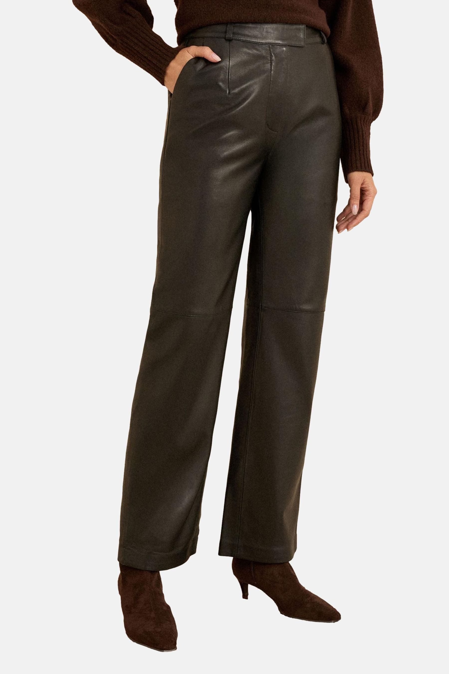 Love & Roses Lederhose Love & Roses Hose aus echtem Leder (1-tlg) günstig online kaufen