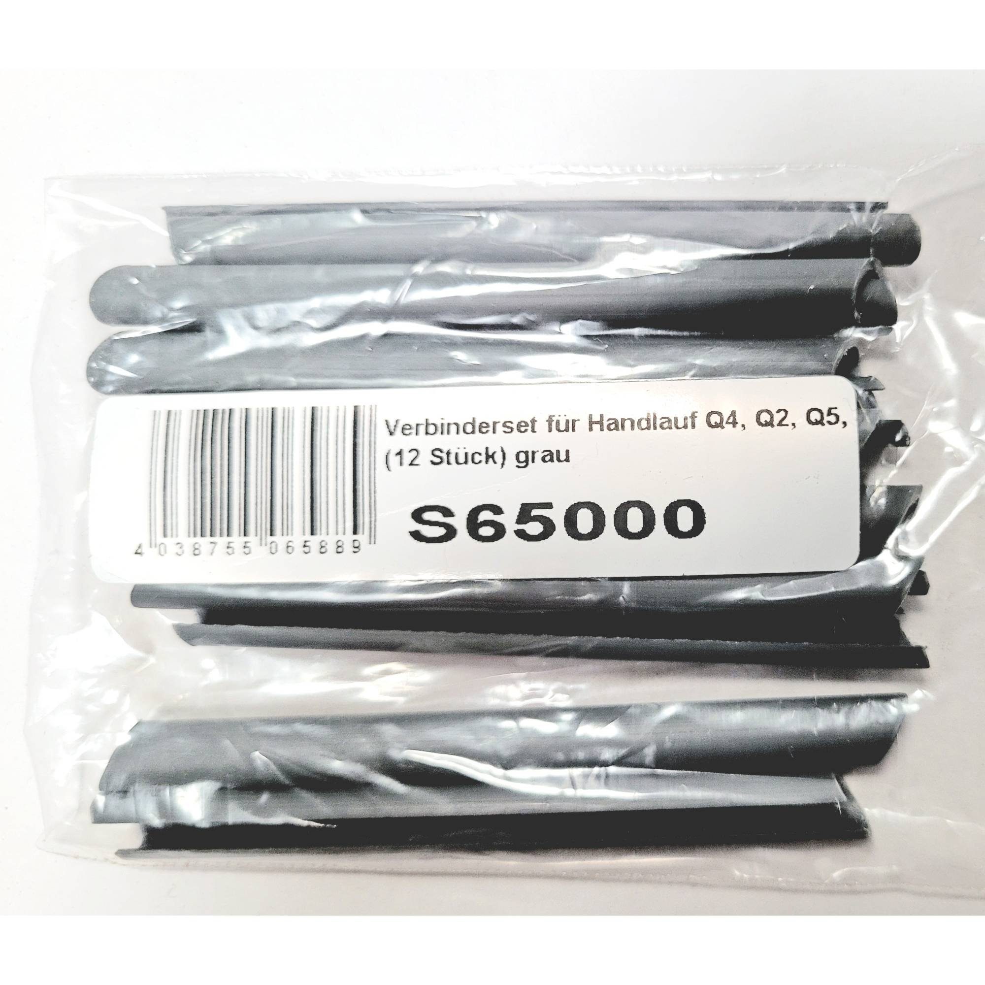 Waterman Handlauf Profilverbinder für Pool Handlauf / Bodenschiene Q, (12 St)