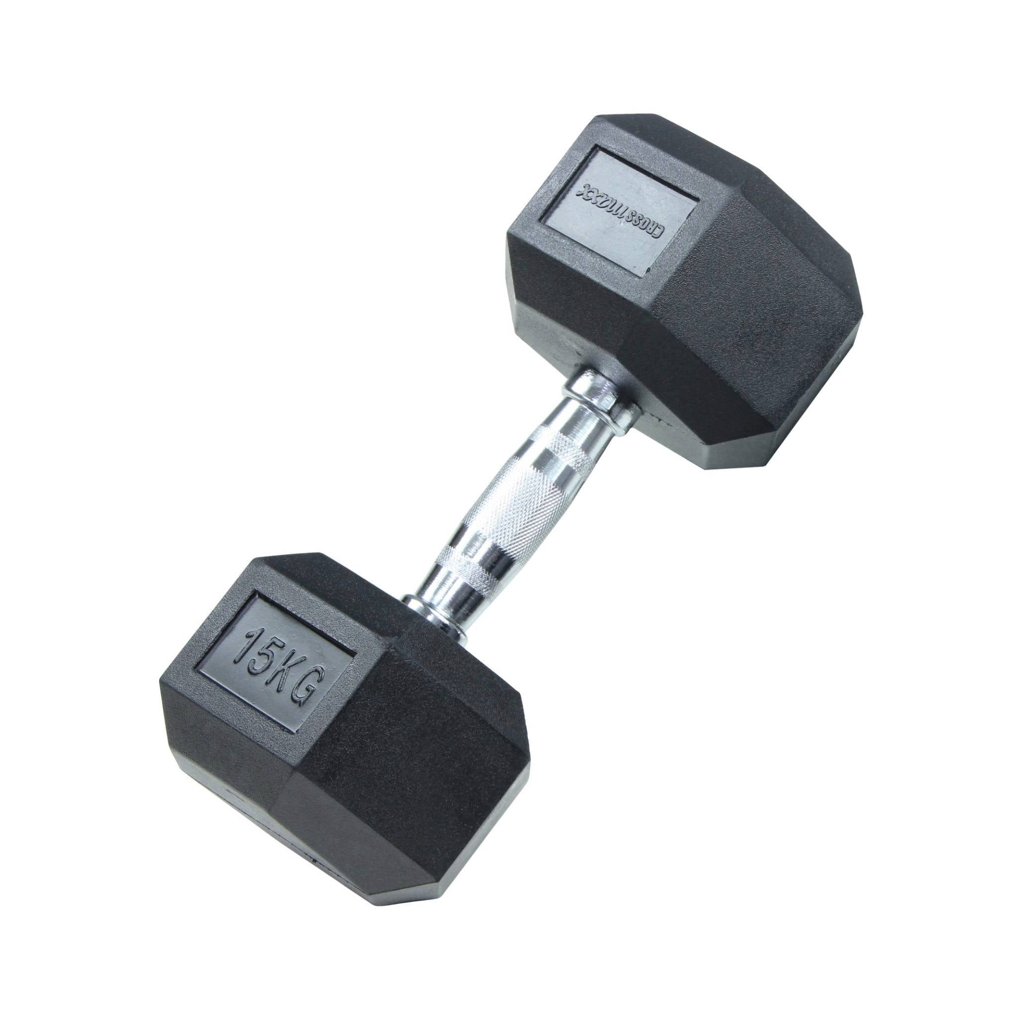 Lifemaxx Kompakthantel Lifemaxx Crossmaxx Hexagon-Kurzhantel 2,5 kg