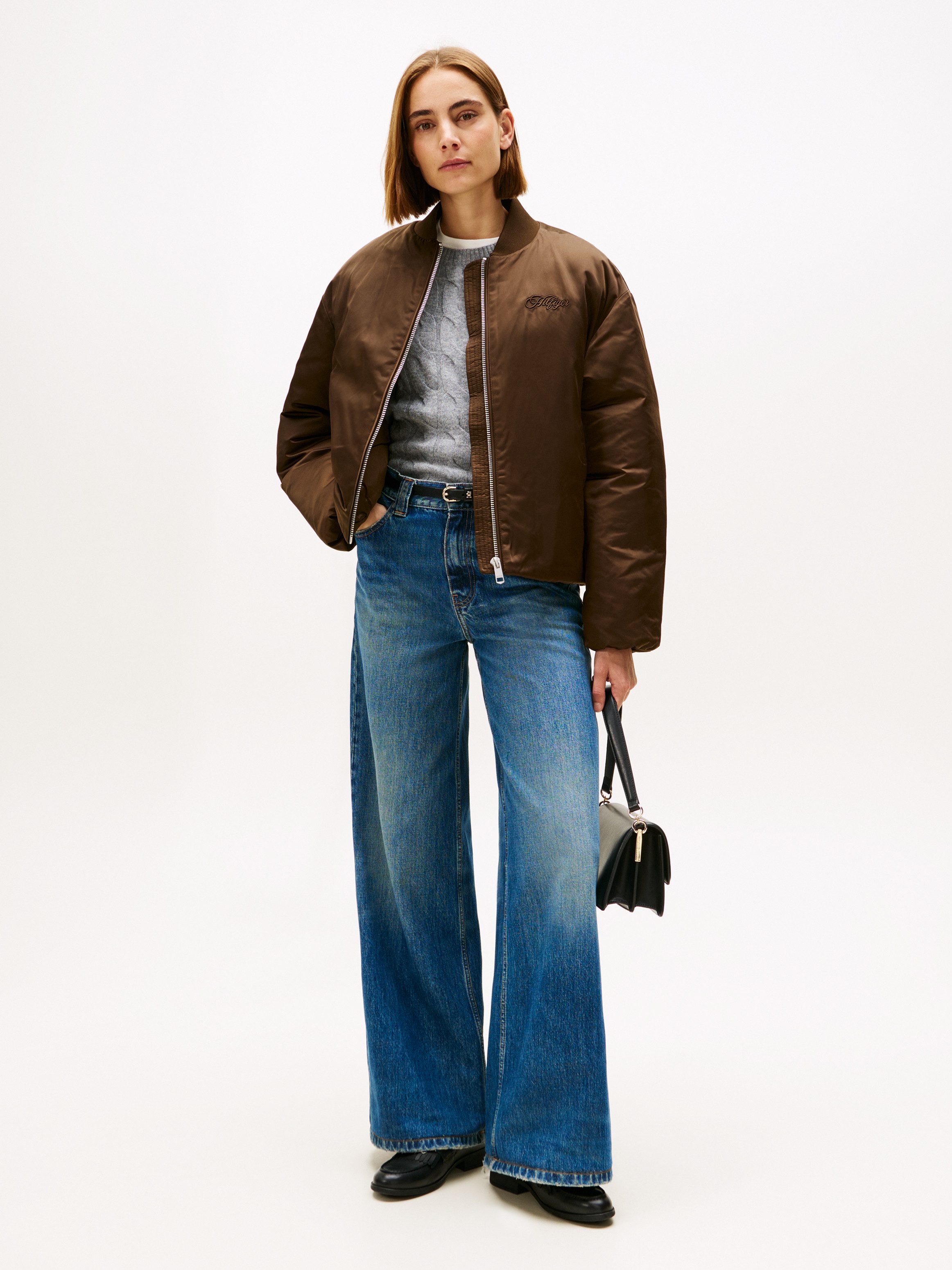 Tommy Hilfiger Bomberjacke SATEEN PADDED RLX BOMBER