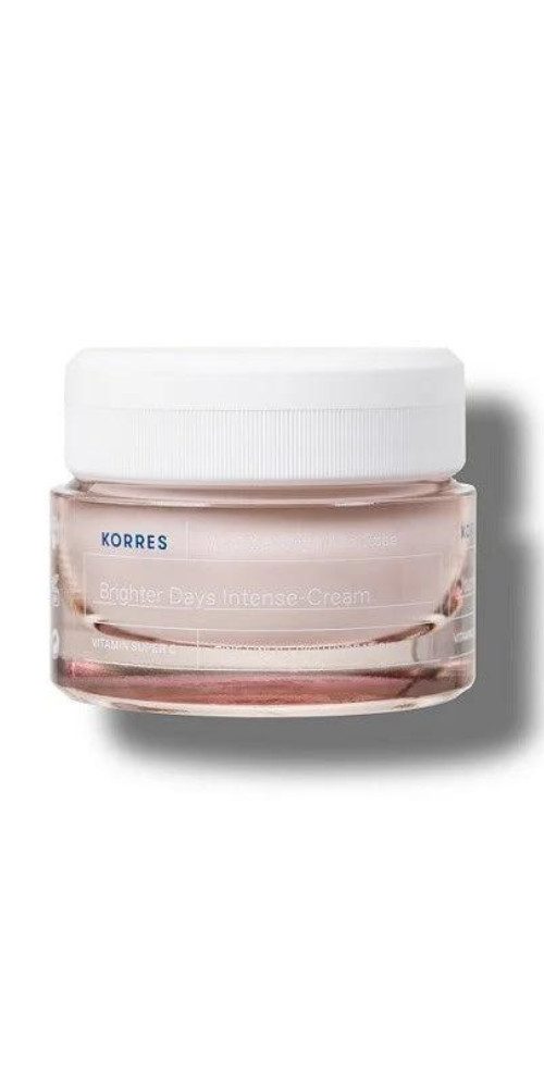Korres Gesichtspflege Apothecary Wild Rose Tagescreme 40ml, 24 Stunden Feuchtigkeitsspendend und mit Super-Vitamin C