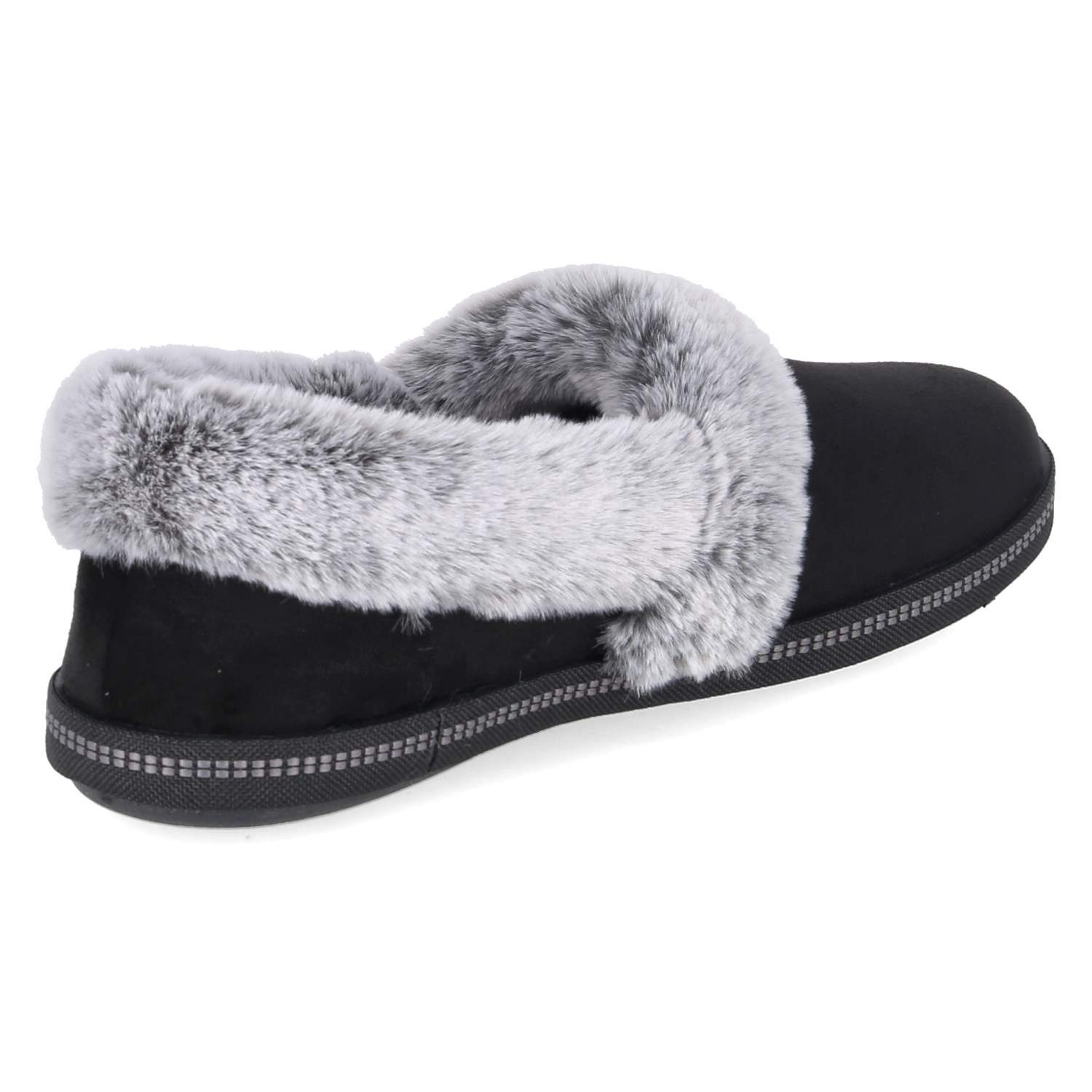Skechers Skechers Hausschuhe 32777 BLK Damen Textil black Hausschuh – Bild 4 von 5