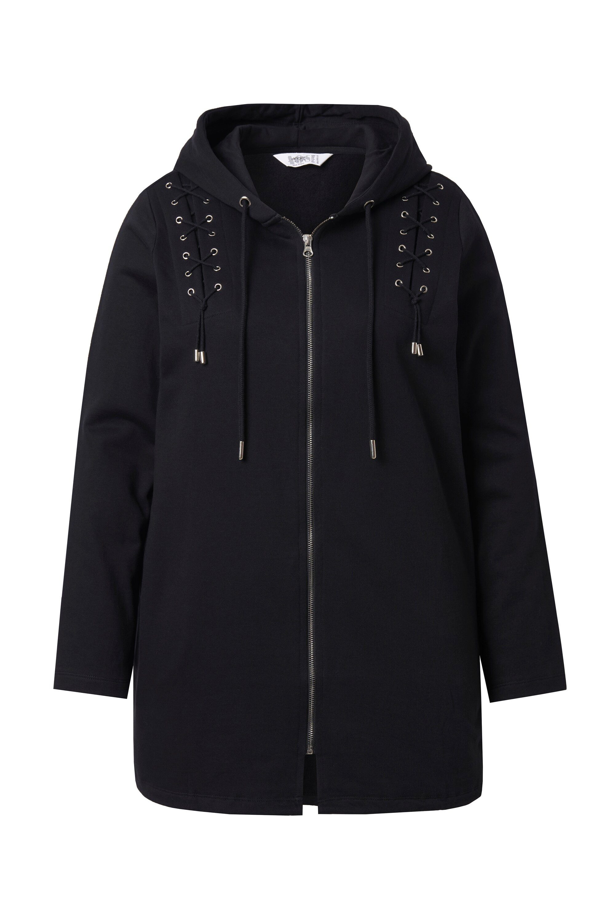 Angel of Style Sweatjacke Sweatjacke bequeme Passform Zier-Schnürung günstig online kaufen