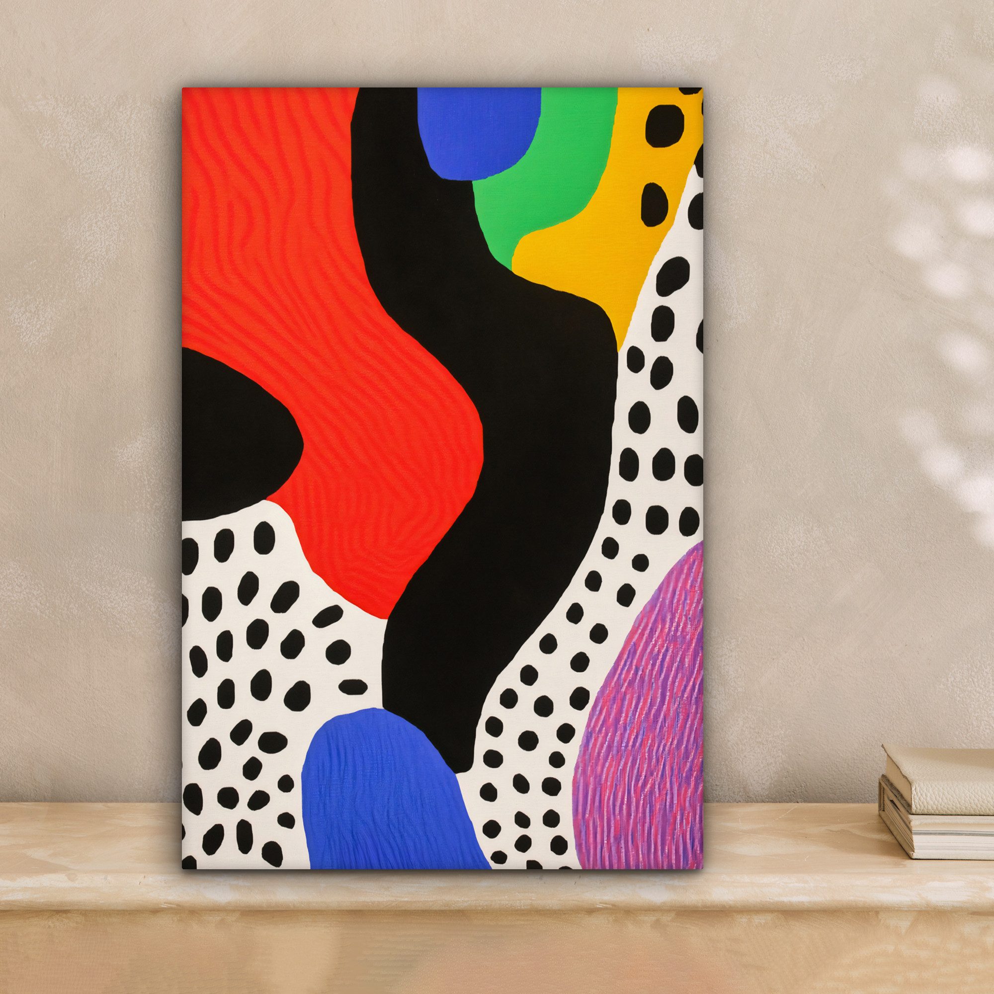 OneMillionCanvasses® Leinwandbild Abstrakt - Formen - günstig online kaufen