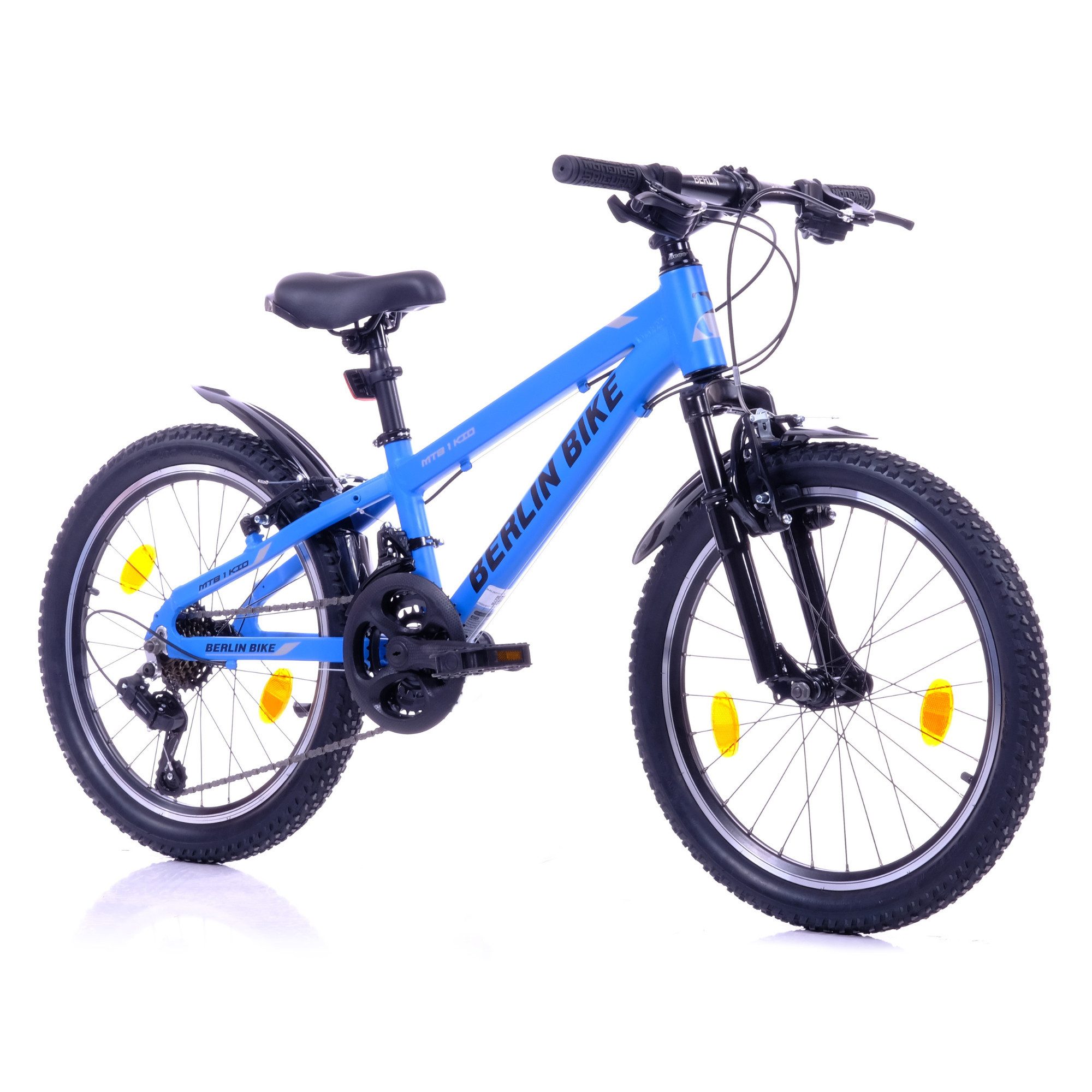 Kinderfahrrad 20 Zoll Alu MTB, 6–9 Jahre Mädchen Jungen, Geschenk für Kinder