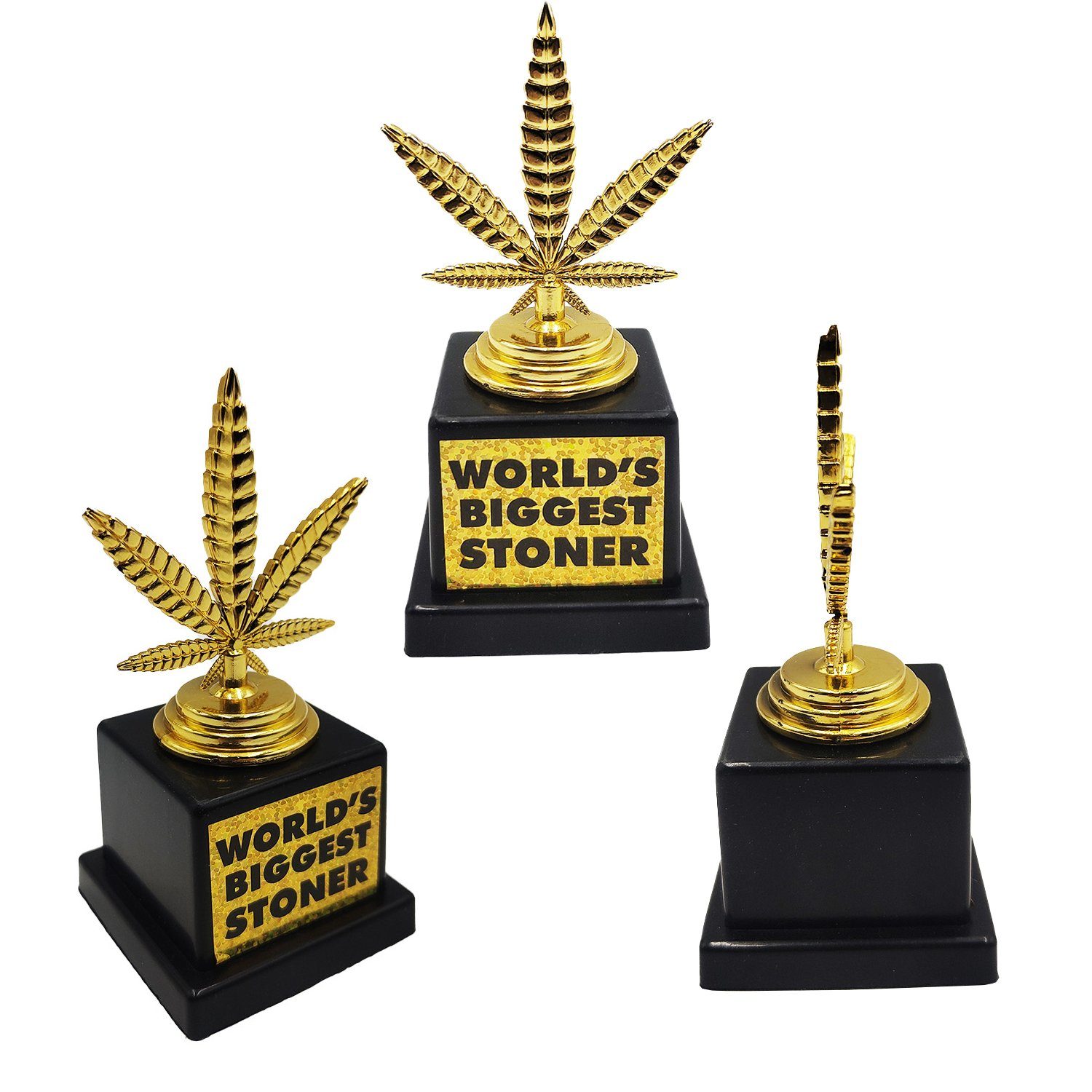 Mad Monkey Dekofigur Trophäe "Worlds Biggest Stoner", Trophäe- Mad Monkey