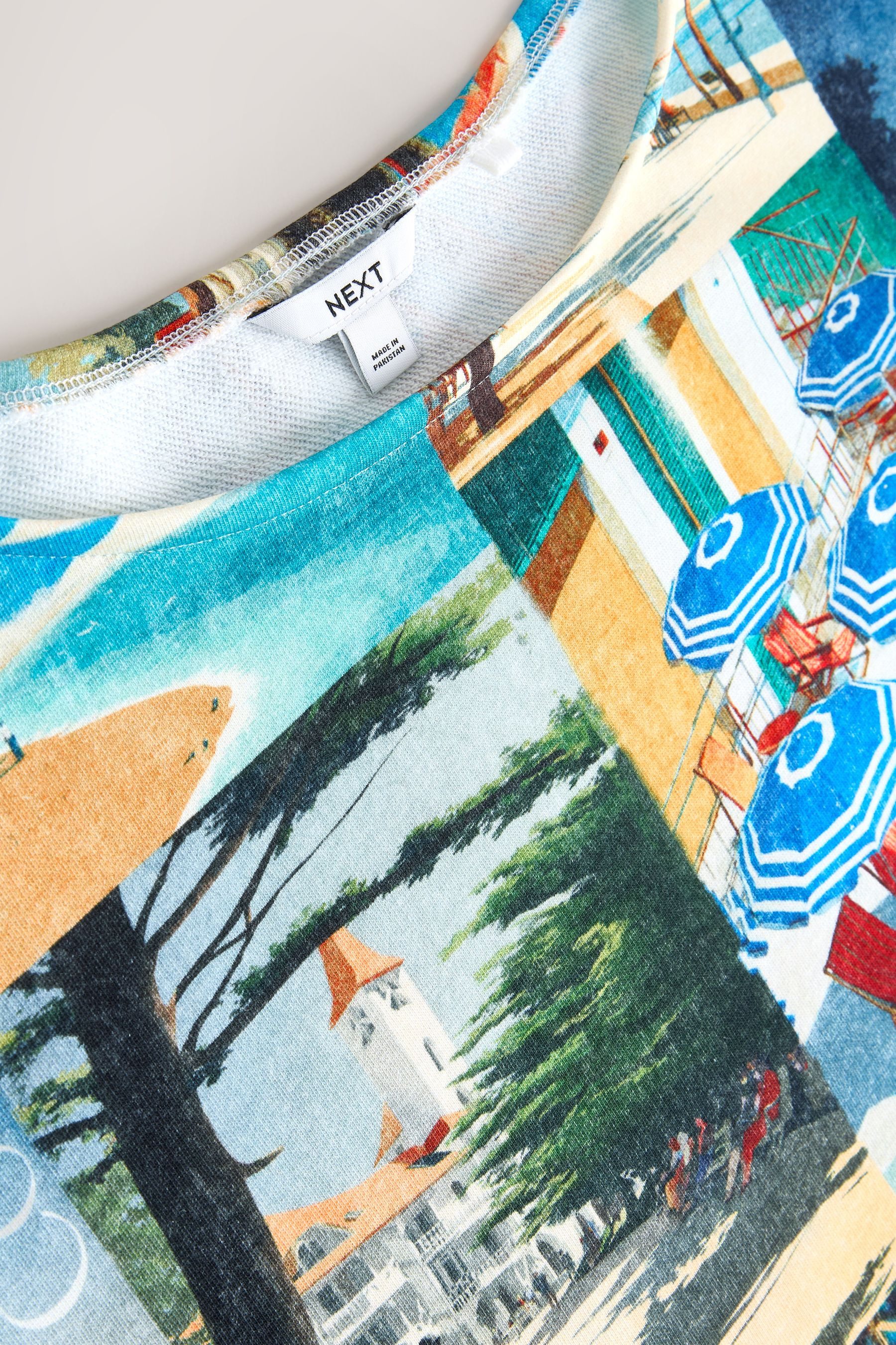 Next Sweater Lässiges Sweatshirt mit Print (1-tlg)