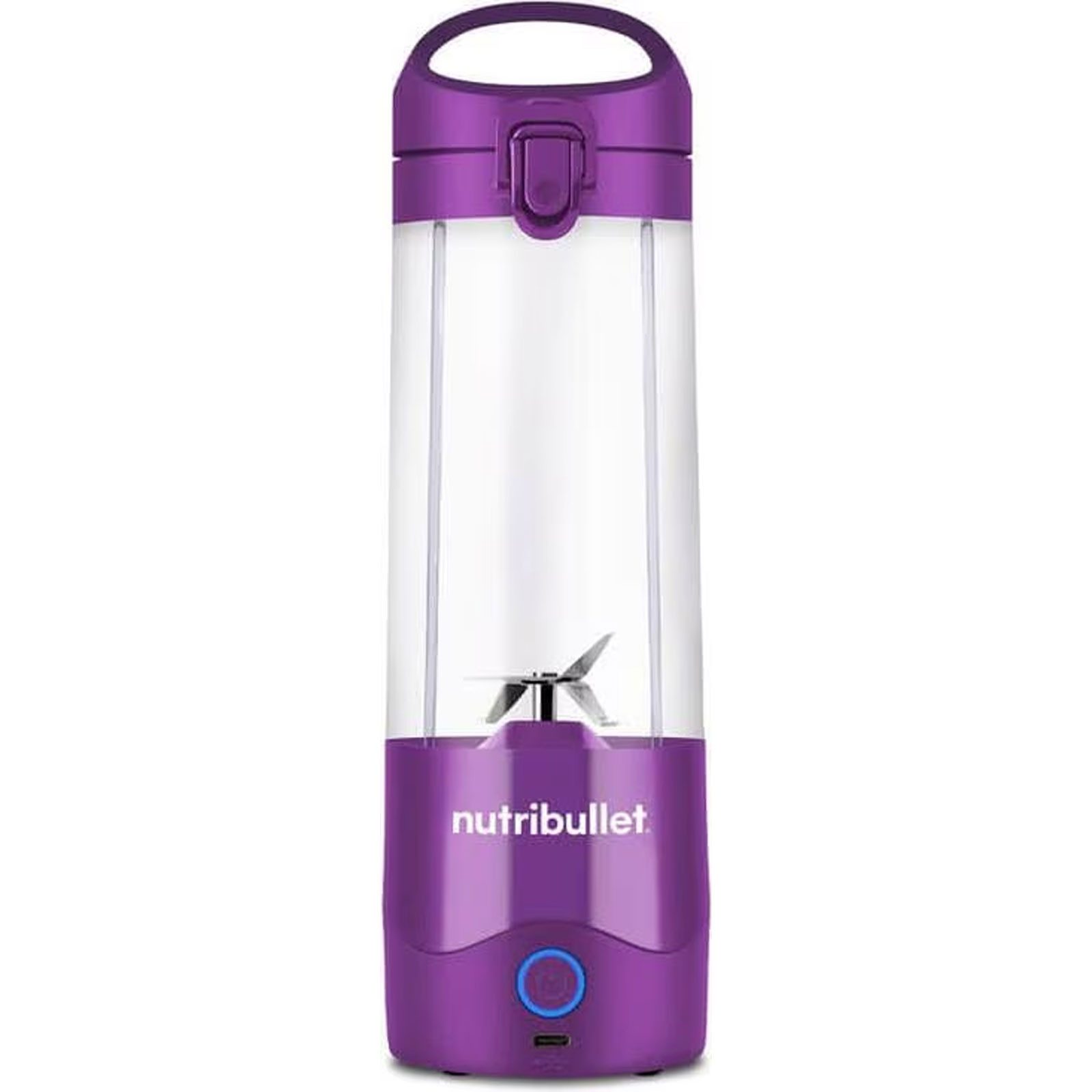 nutribullet Zerkleinerer NBP003PU Portable Samtlila, BPA-freier Becher