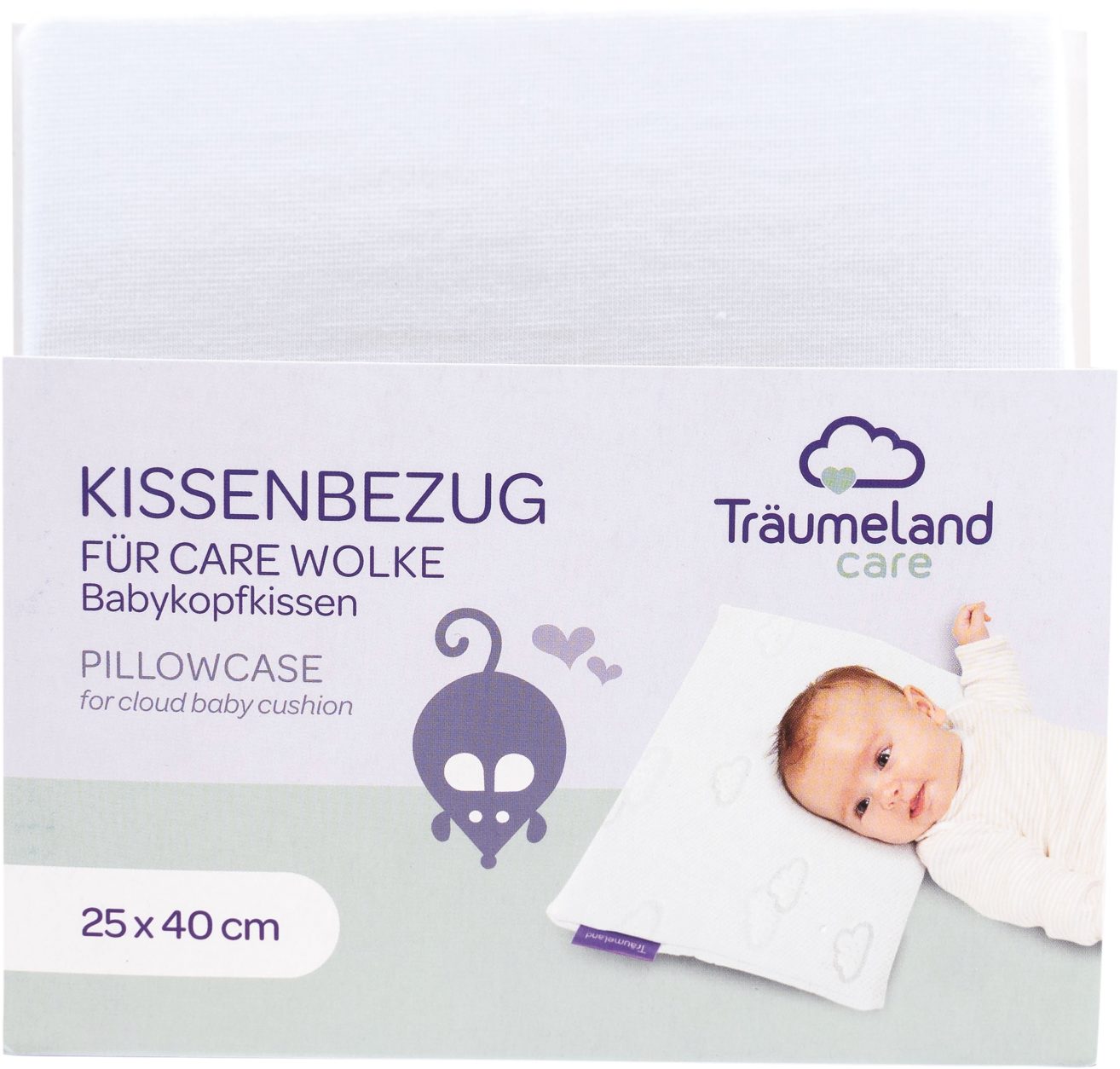 Träumeland Babykissen Kissenbezug für WOLKE Babykopfkissen günstig online kaufen
