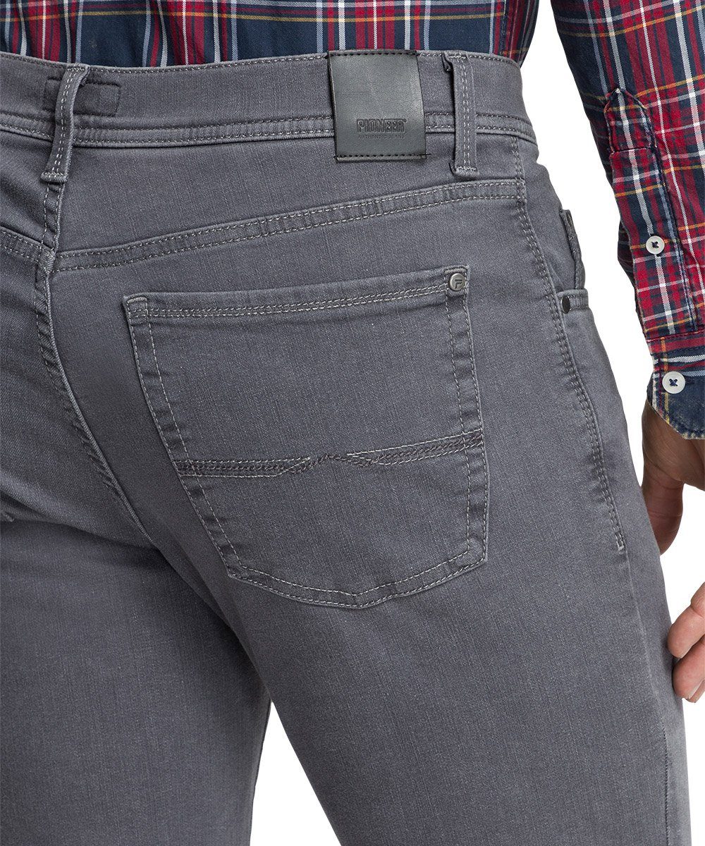 stonewash RANDO - 6713.9821 5-Pocket-Jeans 16801 PIONEER grey Pioneer dark Authentic Jeans MEGAFLEX