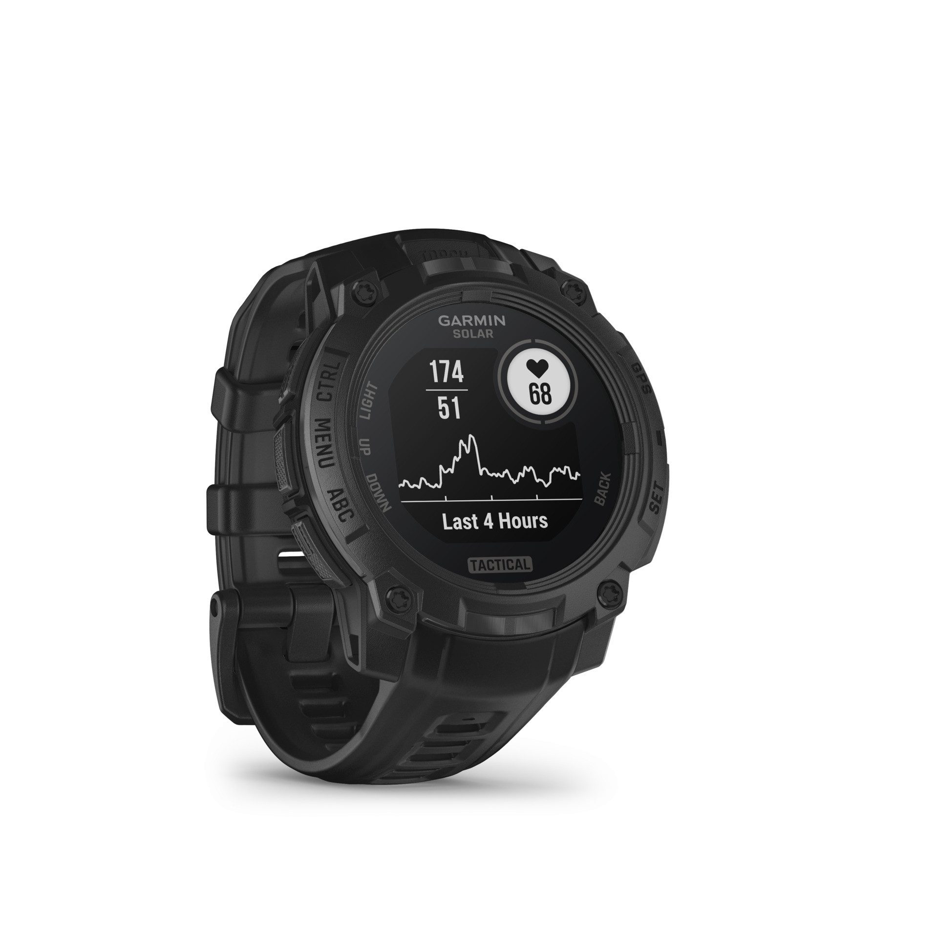 Garmin Instinct 3 Solar Tactical Edition Smartwatch (3 cm/1,2 Zoll, Garmin)