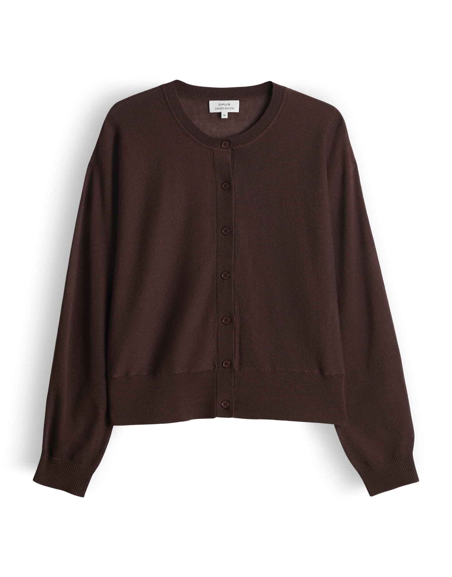 OPUS Strickjacke Feinstrickjacke aus Viskose Mix mit leichtem Fall Lockere günstig online kaufen