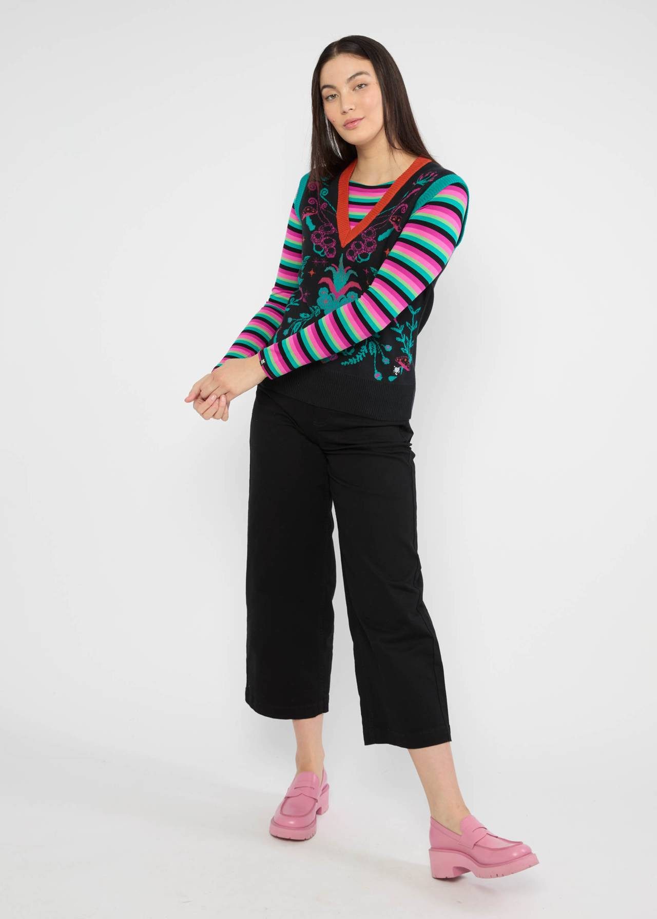 Blutsgeschwister Pullunder - Cute Storyteller Pullunder – nachhaltig aus Strick