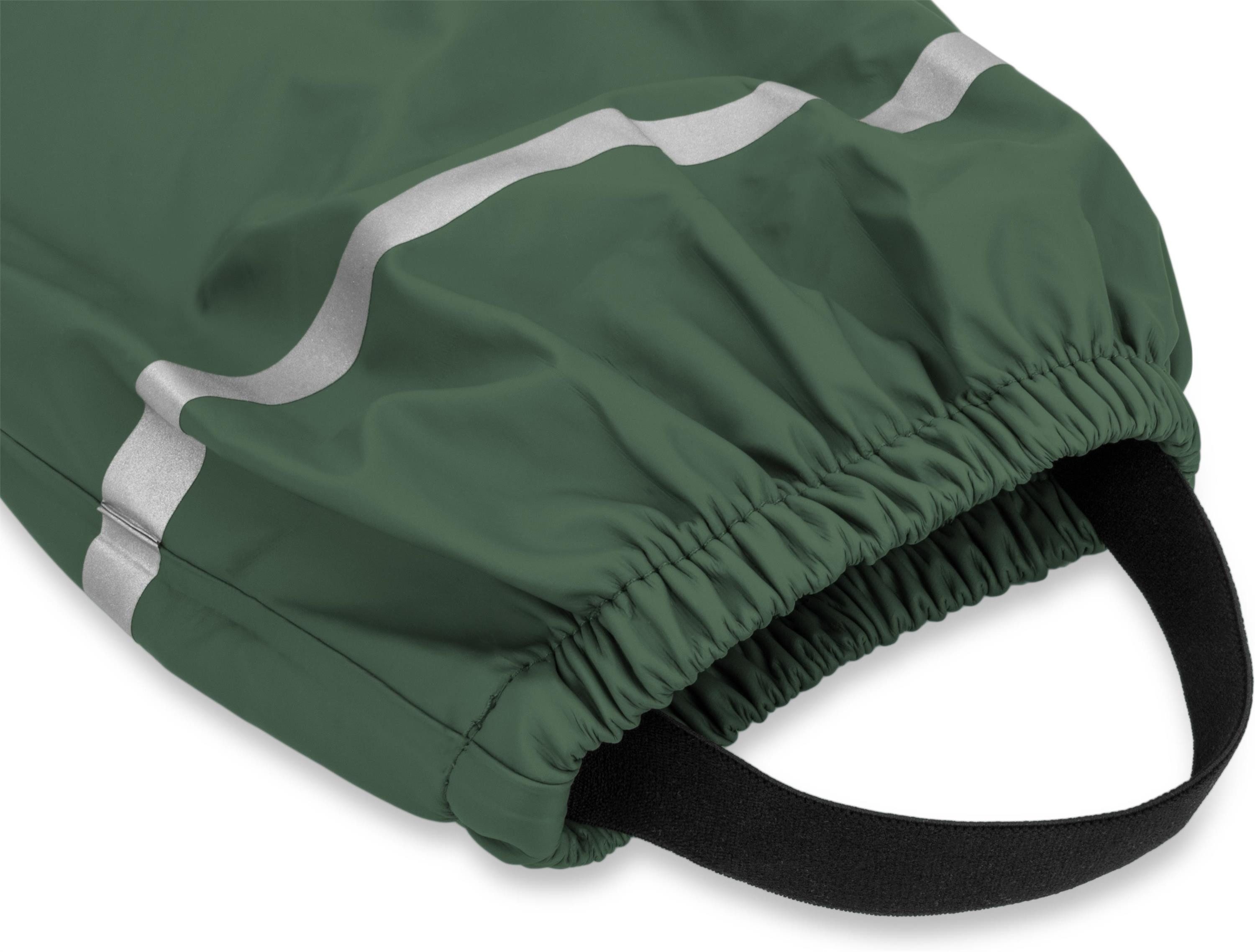 normani Regenhose Kinder Regenhose York Jungen und Mädchen - Wind- und wasserdichte Regenhose mit Reflektoren