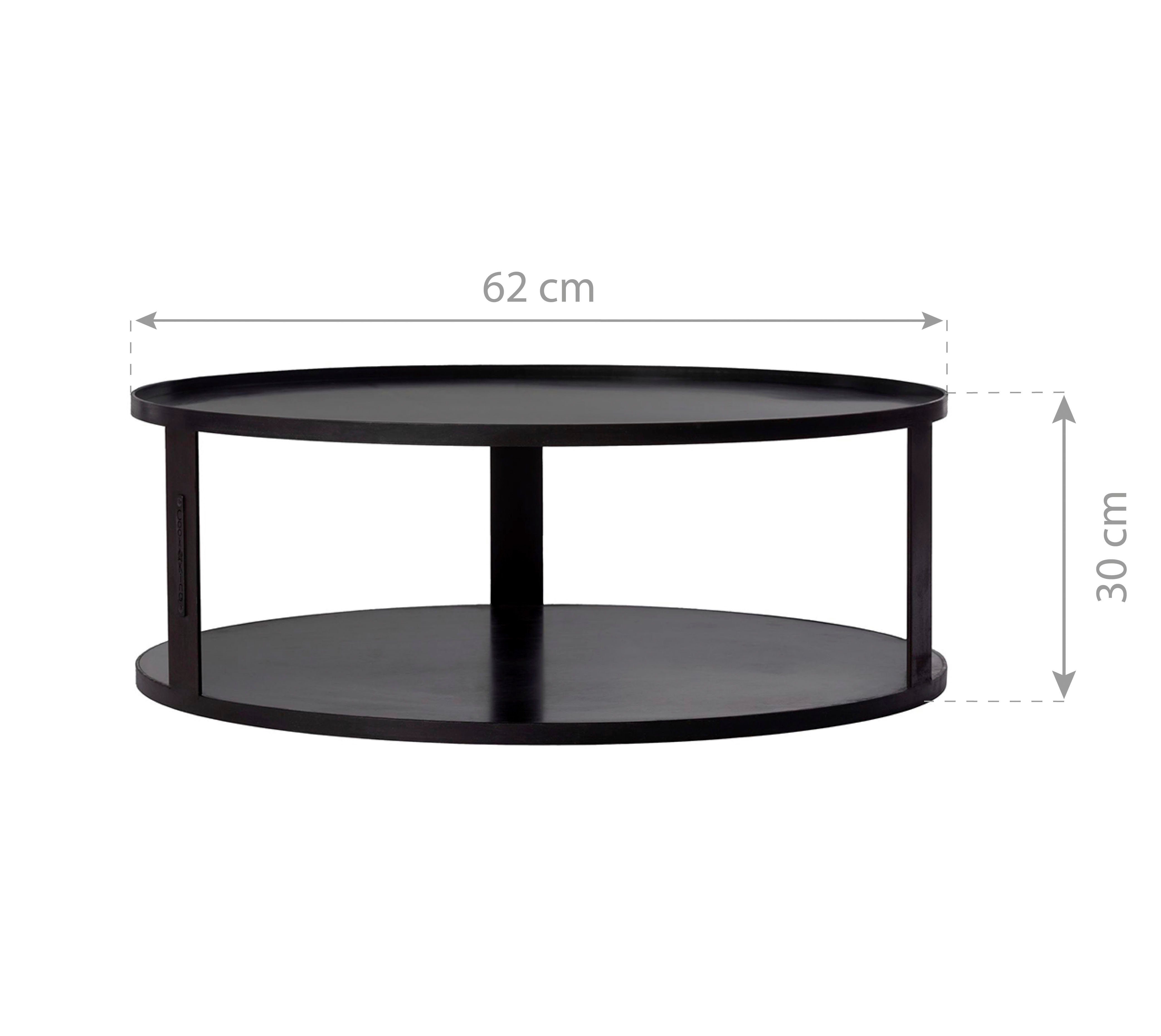 CookKing Bodenschutzplatte Feuerschalenbasis & Holzlager 62, Ø 62 cm – Bild 3 von 3