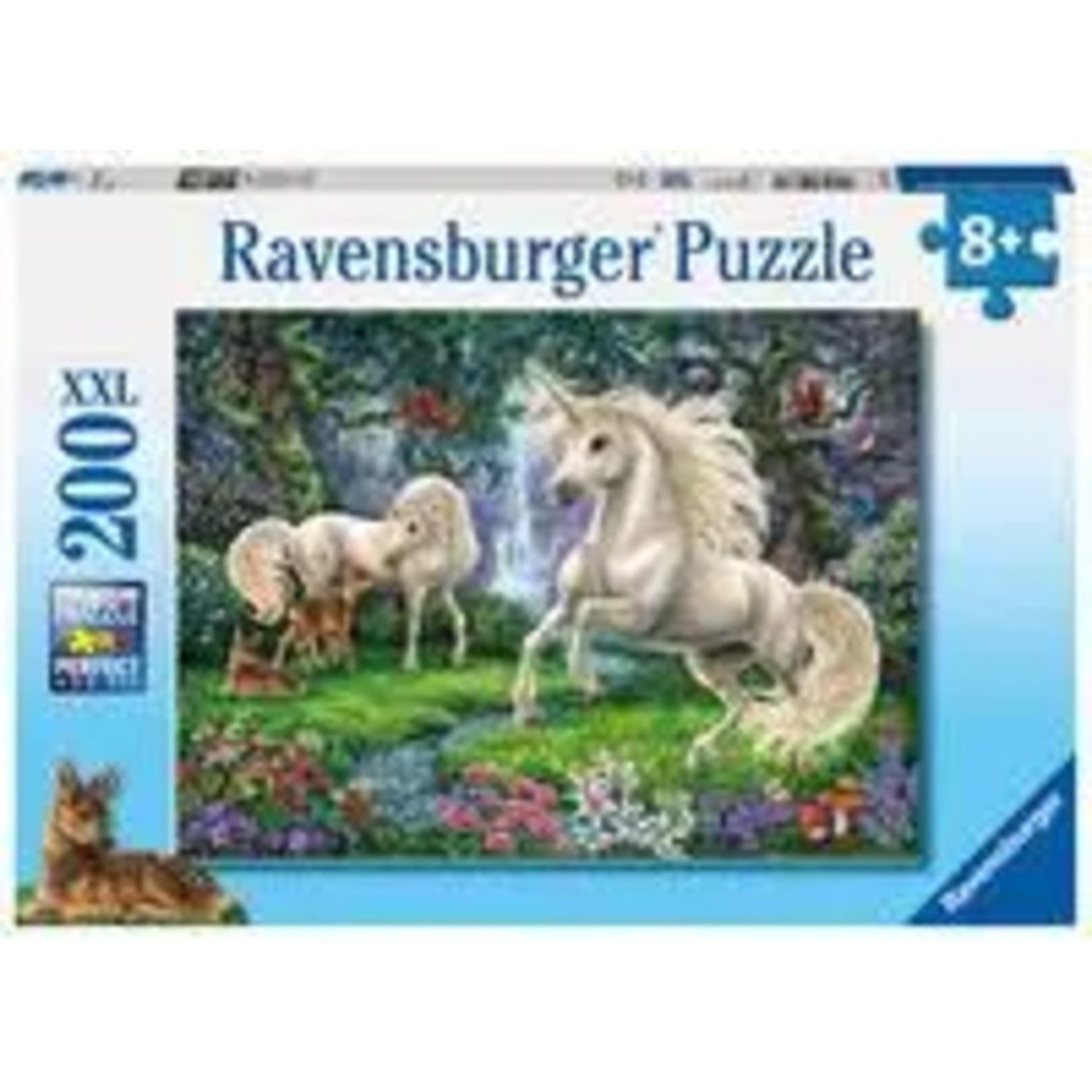 Ravensburger Puzzle Geheimnisvolle Einhörner. Puzzle 200 Teile XXL, 200 Puzzleteile