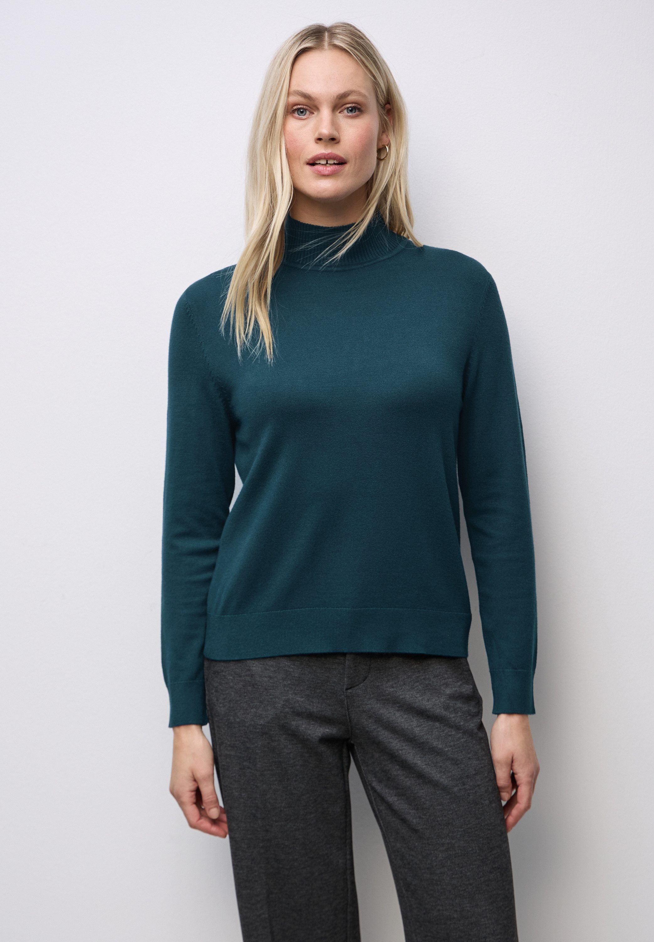 STREET ONE Rollkragenpullover Feinstrick günstig online kaufen