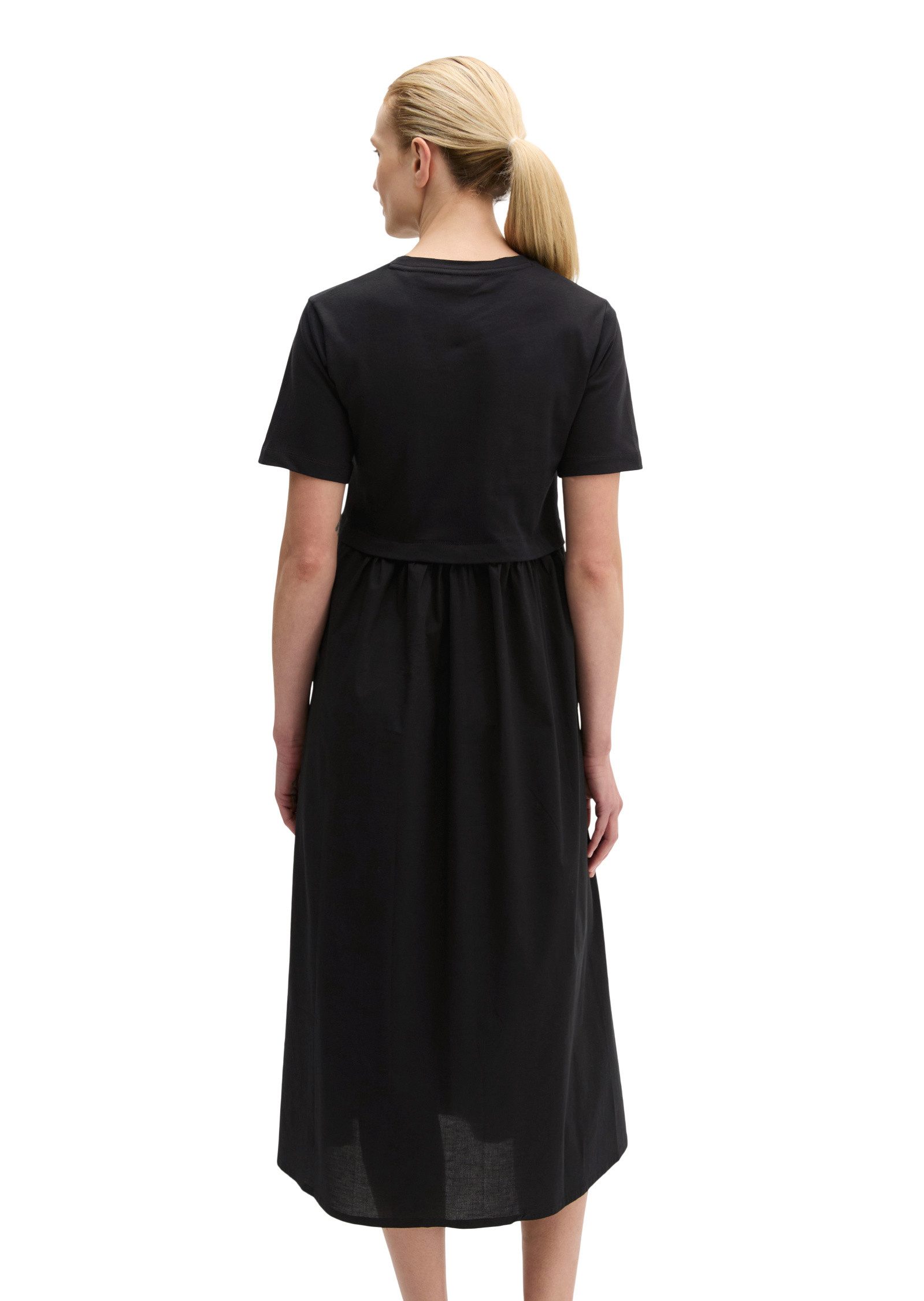 Marc O'Polo Jerseykleid aus Material-Mix