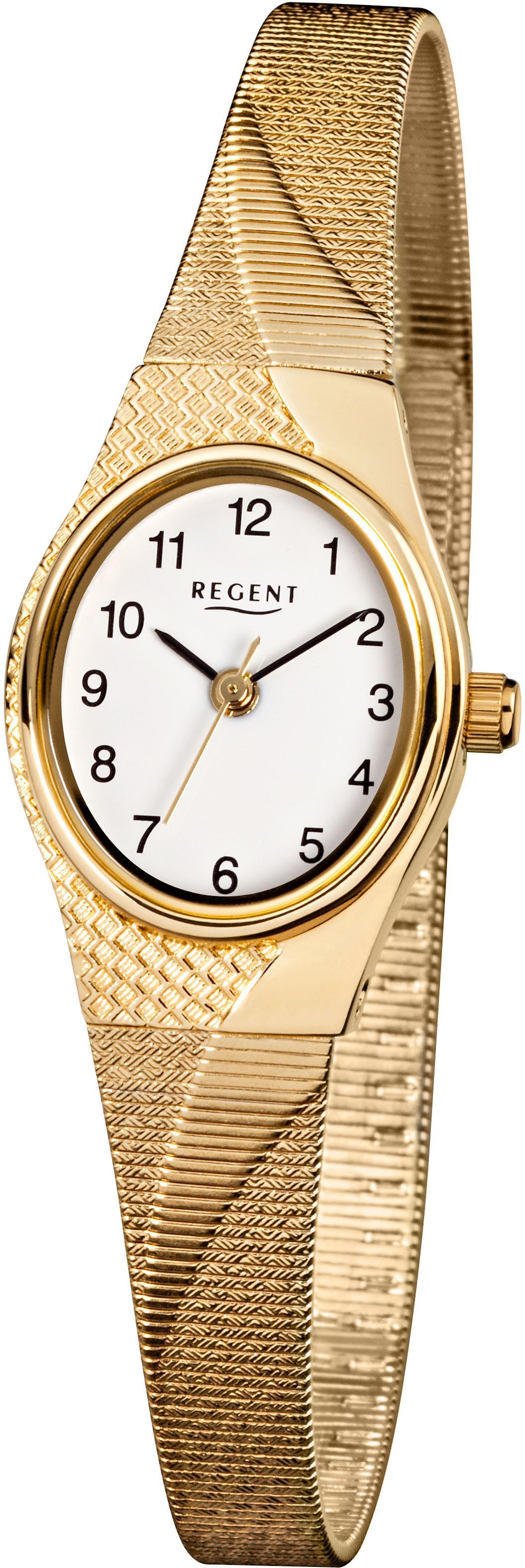 Regent Quarzuhr 7544.39.99, F622, Armbanduhr, Damenuhr, Mineralglas günstig online kaufen