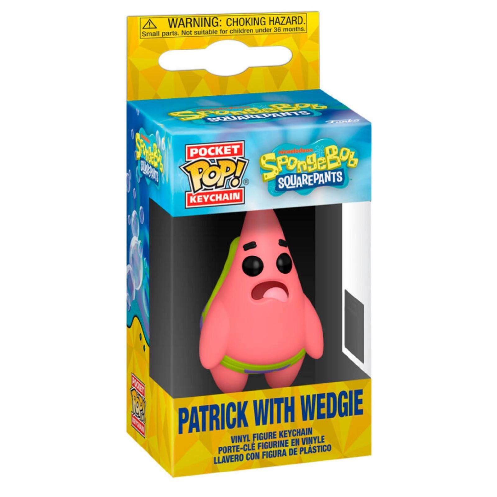 Funko Schlüsselanhänger Pocket POP Keychain SpongeBob Squrepants Patrick with Wedgie
