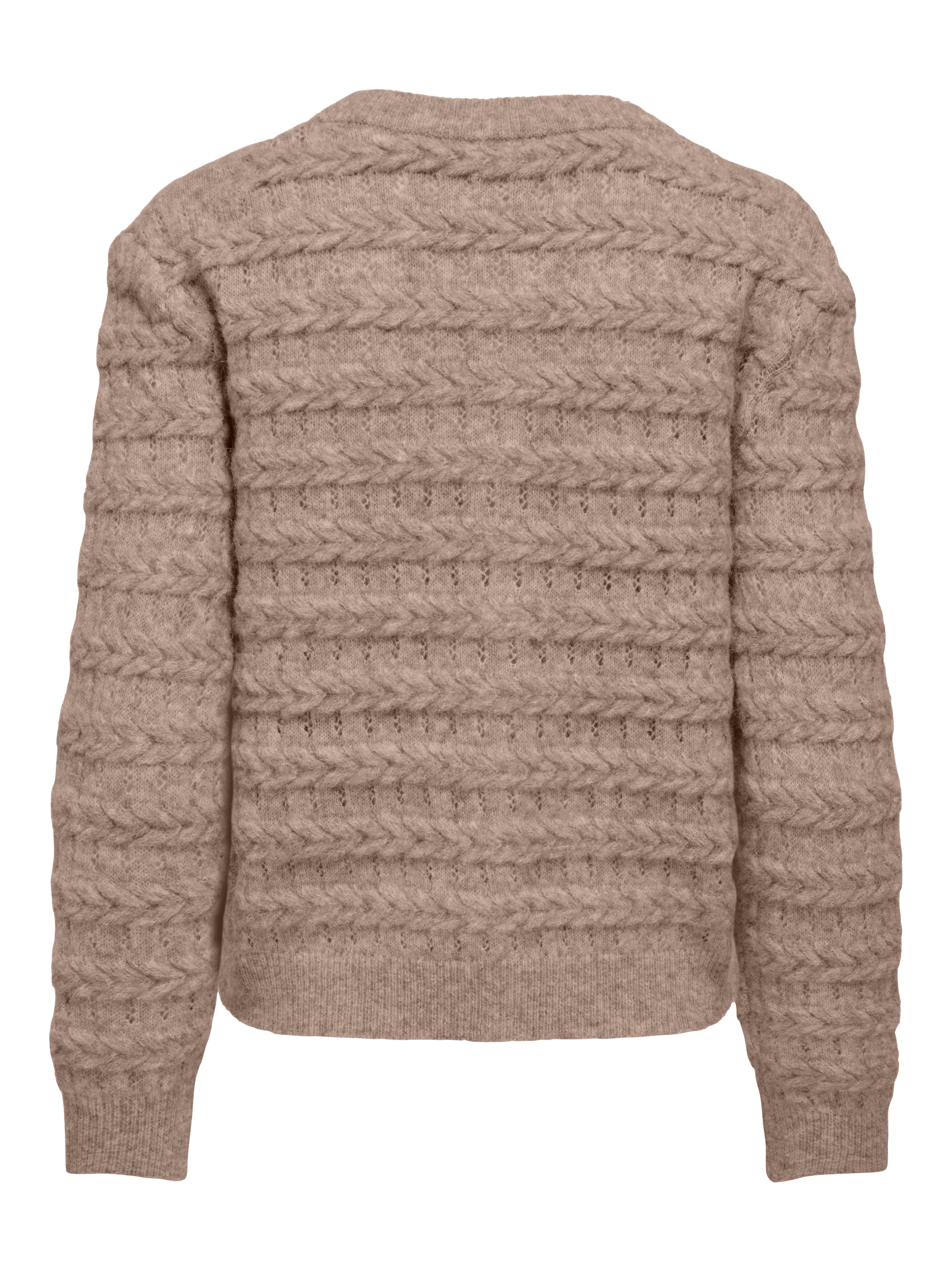 ONLY Strickjacke ONLCABALA LS CABEL CARDIGAN CC KNT Materialmix, regular fit – Bild 5 von 5