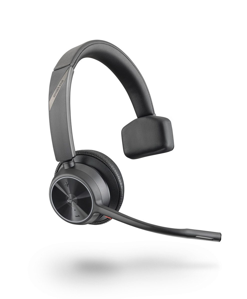 Polycom Poly BT Headset Voyager 4310 UC Mono USB-A Teams wireless In-Ear-Kopfhörer
