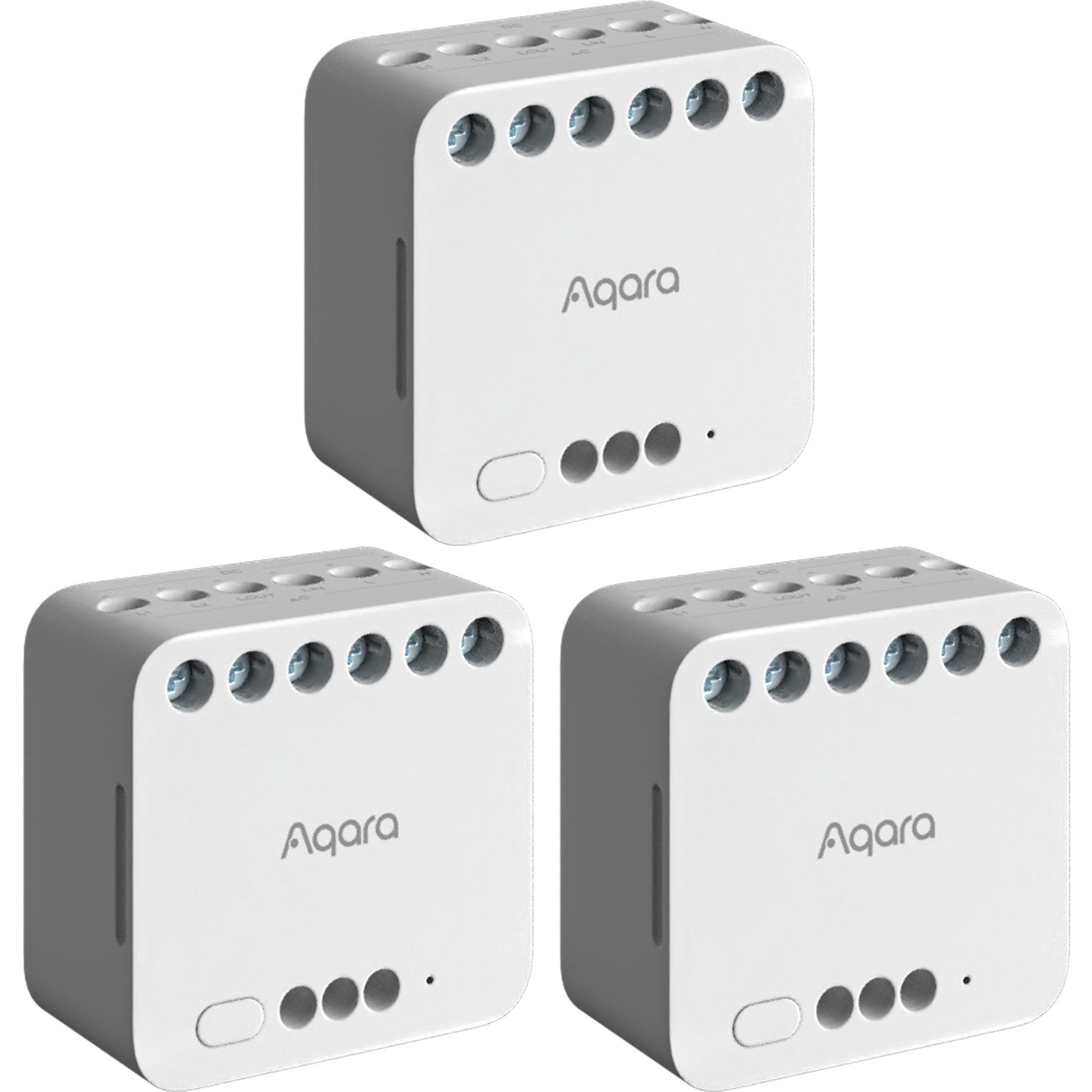 Aqara Реле-Modul AQARA Doppelrelaismodul DCM-K01, 2500W, 3 Stück