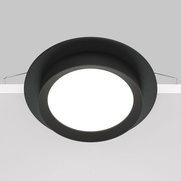 click-licht Einbauleuchte Deckeneinbauleuchte Hoop in Schwarz GX53 rund, keine Angabe, Leuchtmittel enthalten: Nein, warmweiss, Einbaustrahler, Einbauleuchte