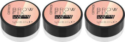 Catrice Augenbrauen-Gel »Catrice Brow Fix Shaping Wax 010«, 3-tlg.