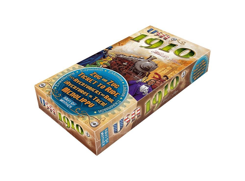 Asmodee Spiel Zug um Zug - USA 1910