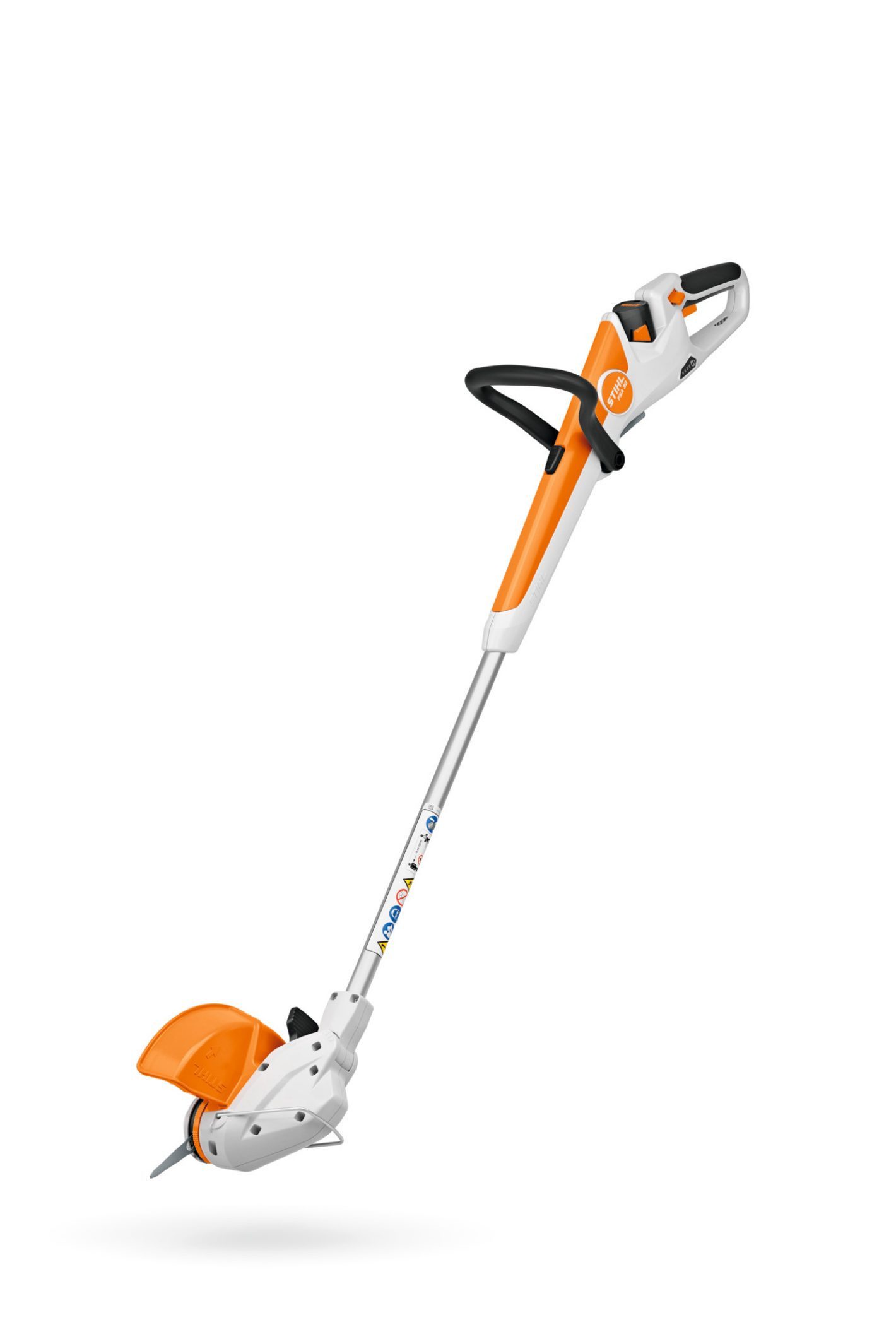 STIHL Akku-Rasentrimmer STIHL FSA 30 Freischneider mit AS 2 Akku und Ladegerät AL 1, 23 cm Arbeitsbreite Messer, (Packung, 3 St., mit Akku und Ladegerät), Teleskopschaft und Bügelgriff stufenweise per Knopfdruck verstellbar