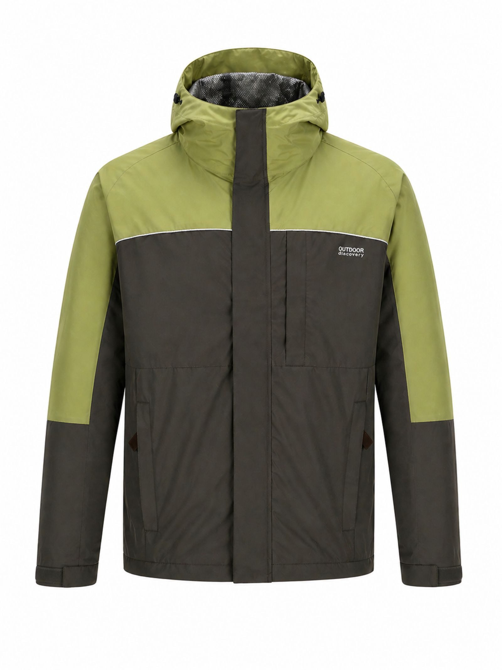 Trekkingjacke Herren Outdoor Discovery Trekkingjacke Grün 56