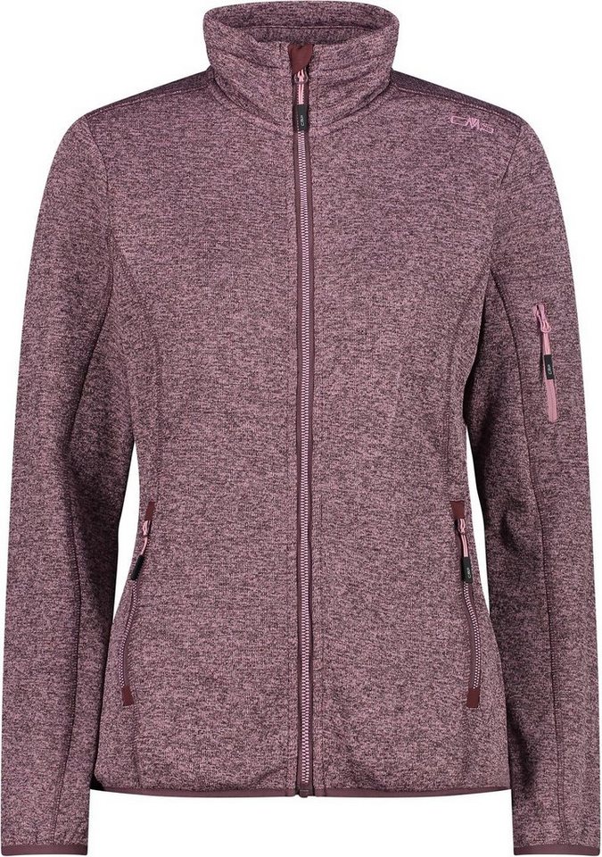 CMP Fleecejacke Woman Jacket aus besonders Knit Tech™ Material