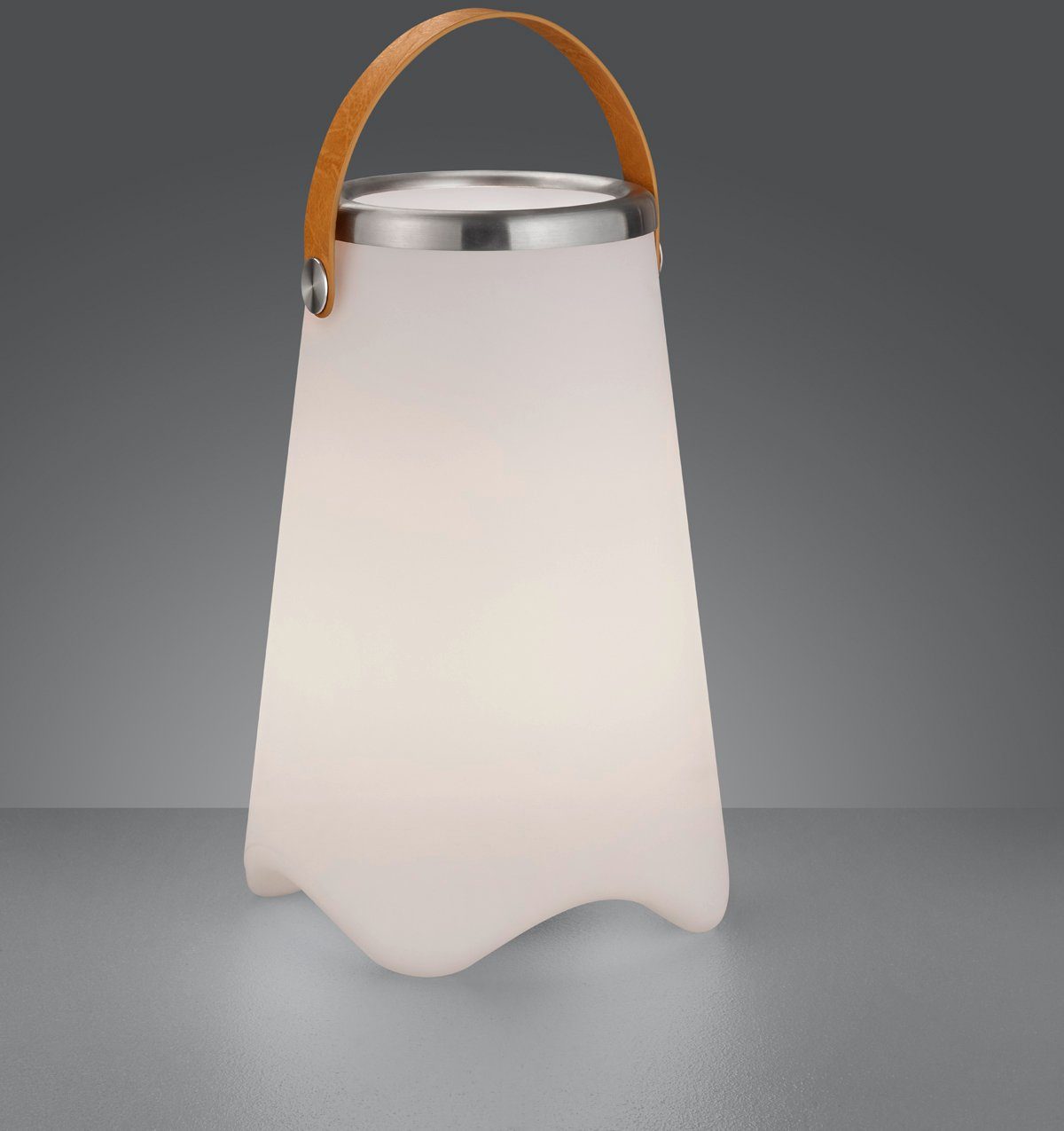 Reality Leuchten LED Außen-Tischleuchte JAMAICA, Bluetooth-Lautsprecher, Farbwechsel, LED fest integriert, Farbwechsler, Outdoor-Sektkühler