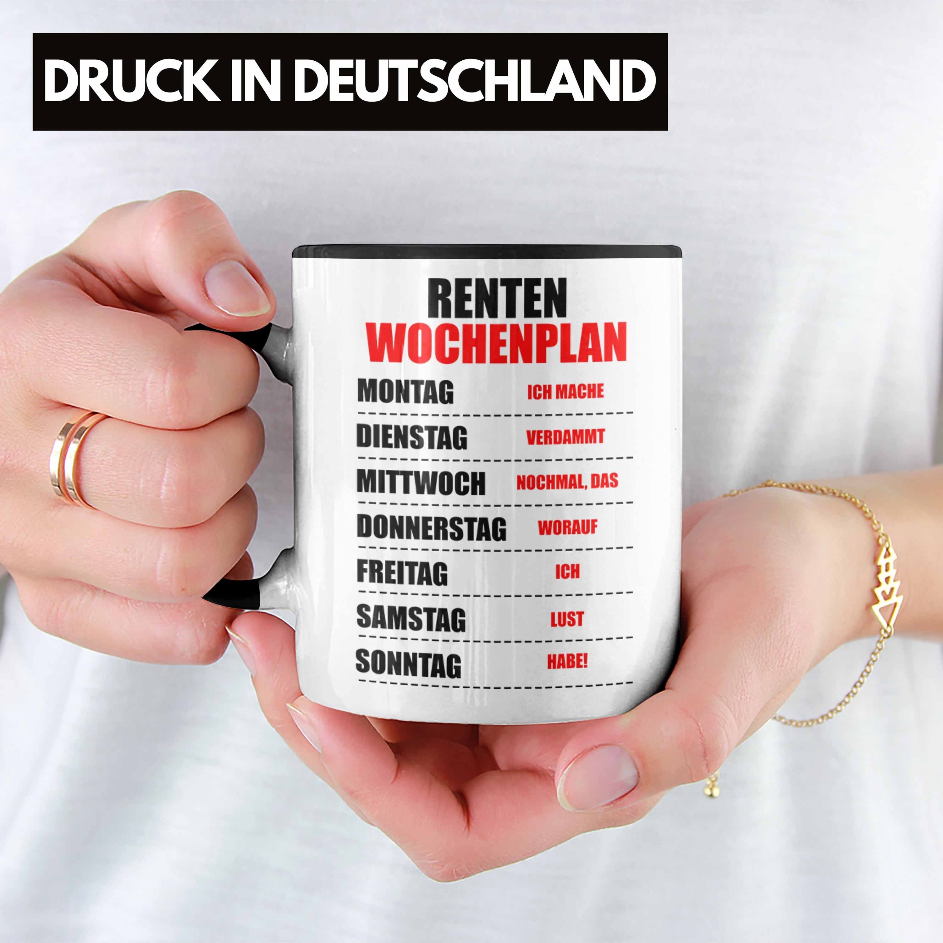 Trendation Tasse Trendation - Renter Tasse Ruhestand Geschenk Rente für Mann Frau Lusti