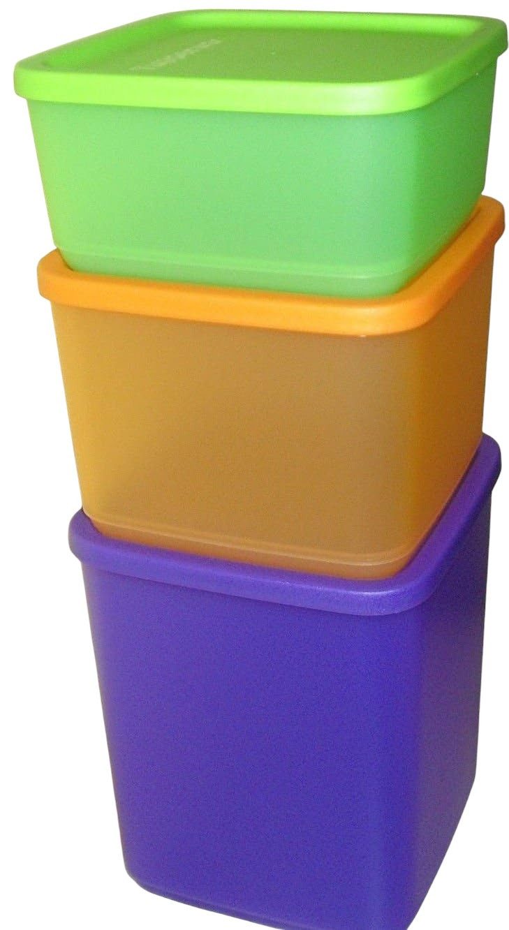 TUPPERWARE Vorratsdose Tupperware Gefrierdosen 3er Set, Bonboniere