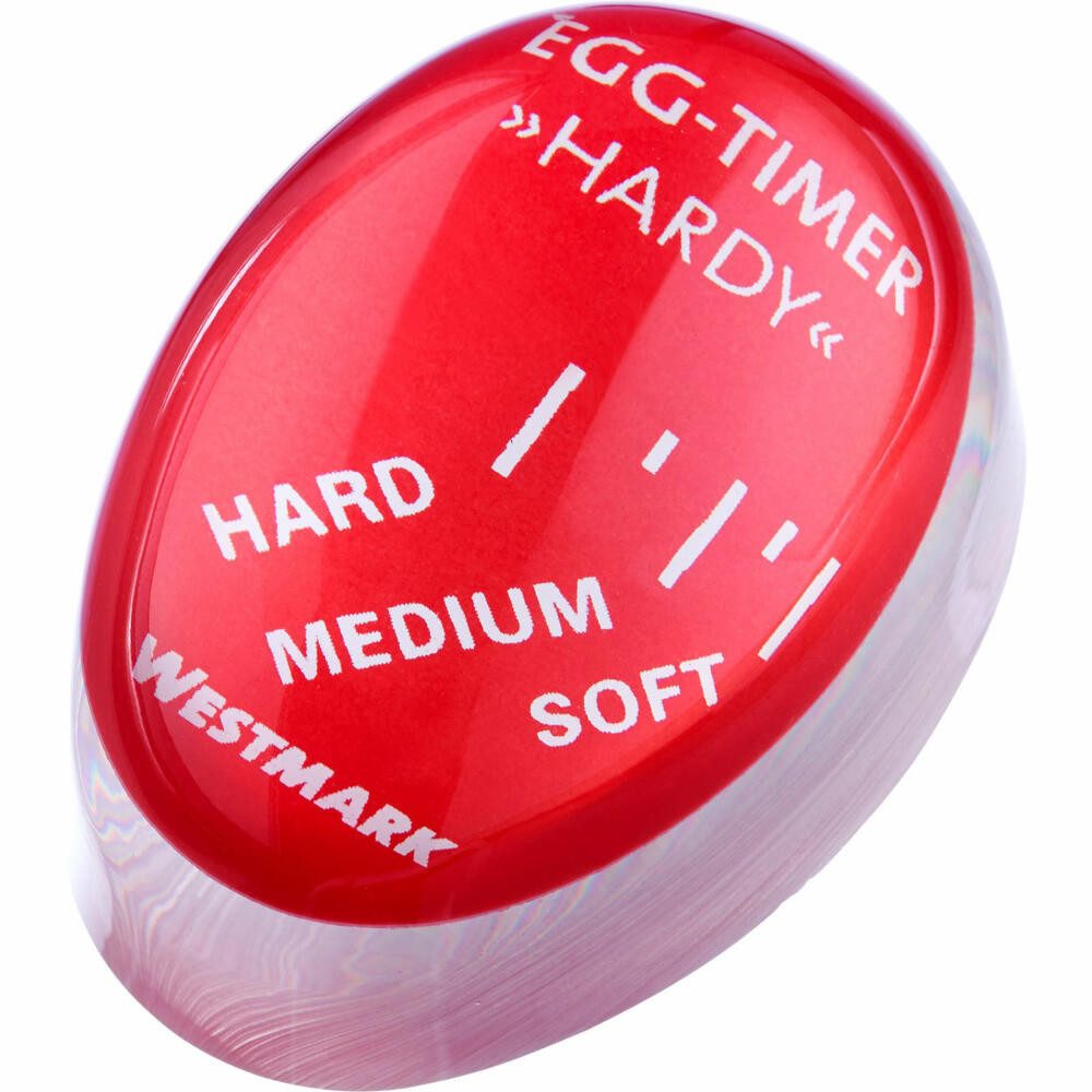 WESTMARK Eieruhr Hardy, Egg Timer, zum Mitkochen im Wasser, Eierkochen Tool, praktisch, farbverändernd