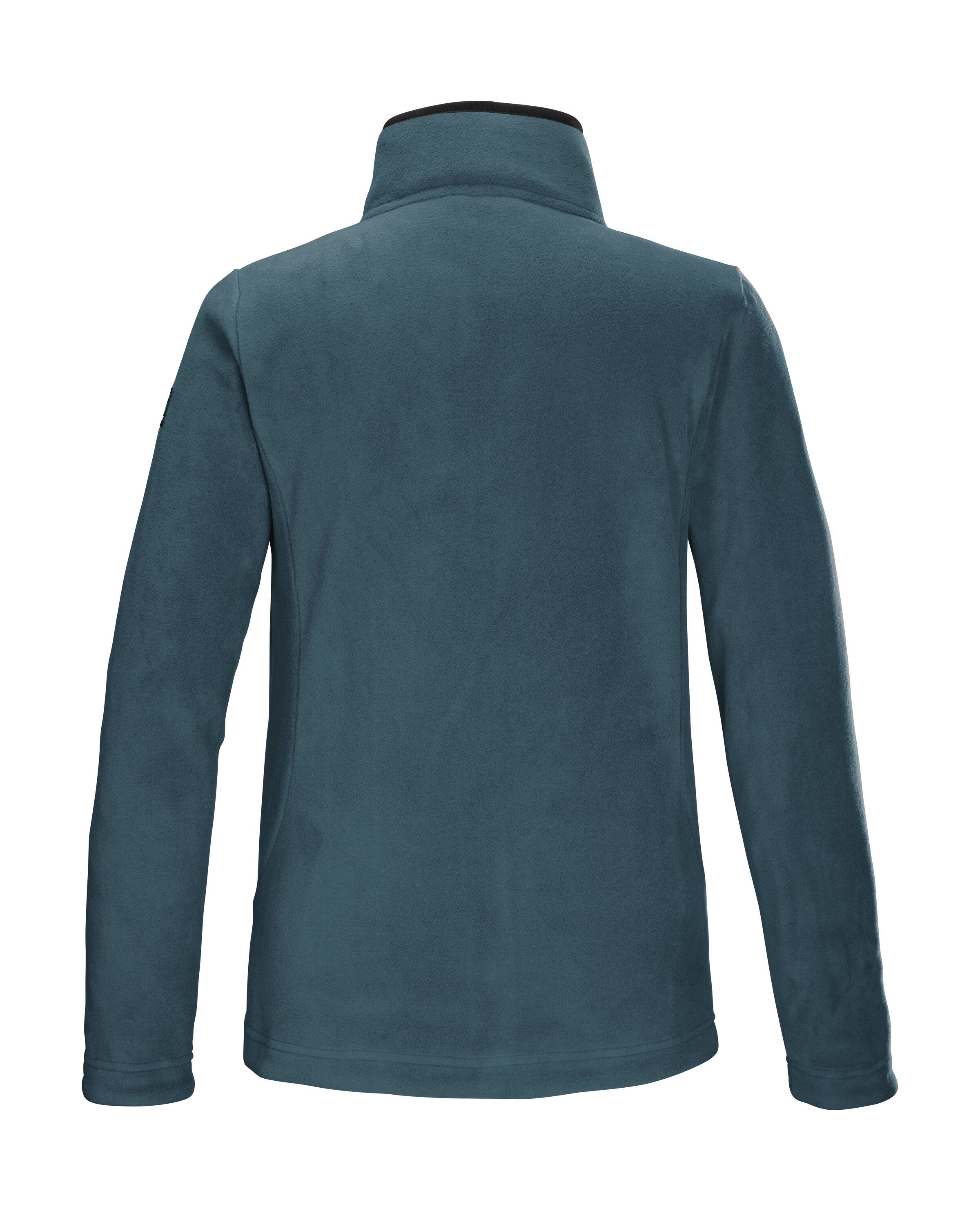 Killtec Fleecejacke KOW 3 WMN FLC JCKT Fleecejacke mit Stretch, Kinnschutz und verschließbaren Taschen