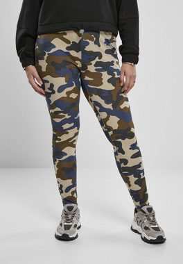 URBAN CLASSICS Leggings Damen Ladies High Waist Camo Tech Leggings (1-tlg)