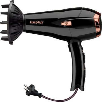 BaByliss Ionic-Haartrockner D373E Cordkeeper, 2000 W, mit Kabeleinzug