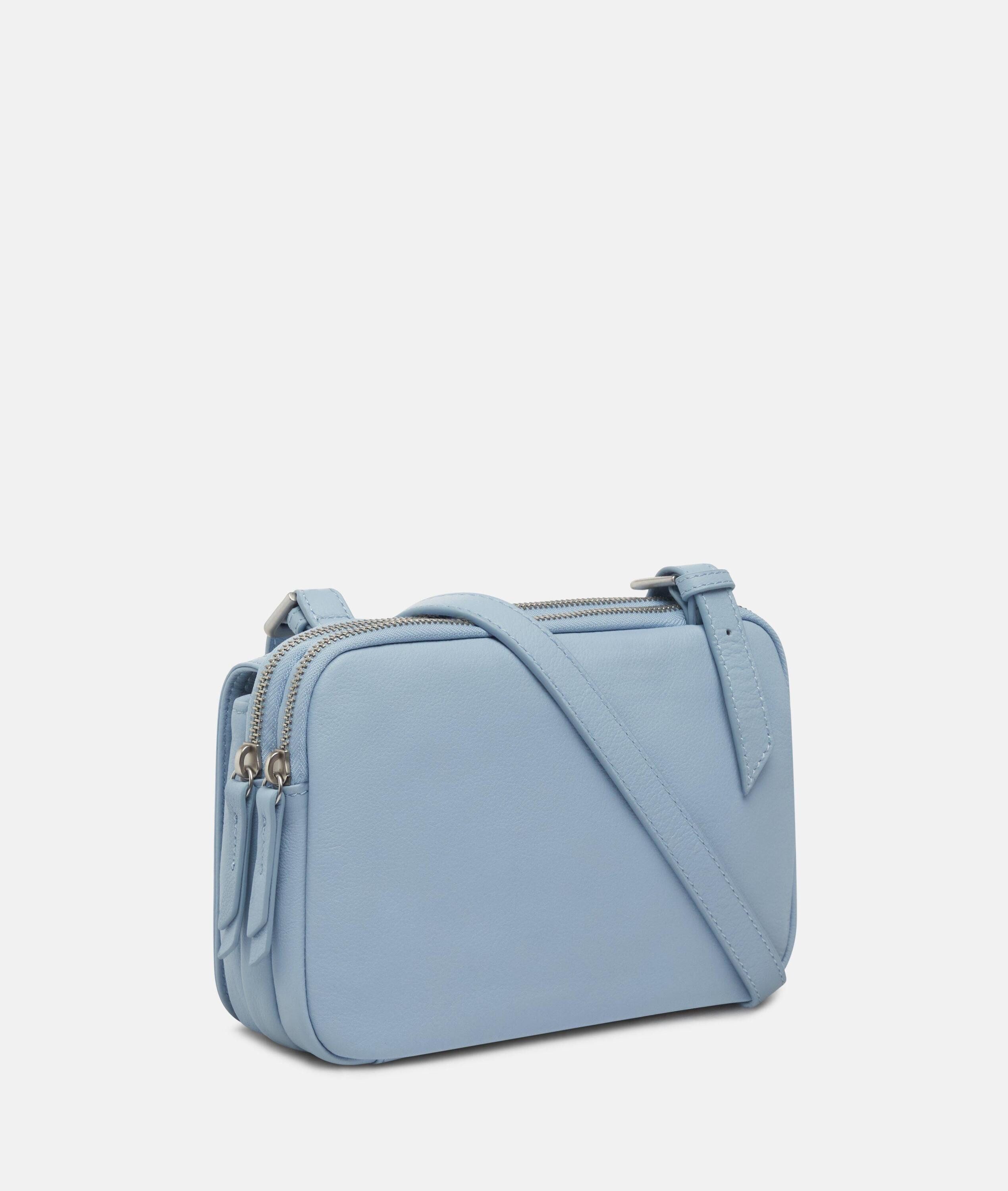 Liebeskind Berlin Umhängetasche Mareike Crossbody M, Handliche Crossbody-Bag aus natürlich genarbtem Leder