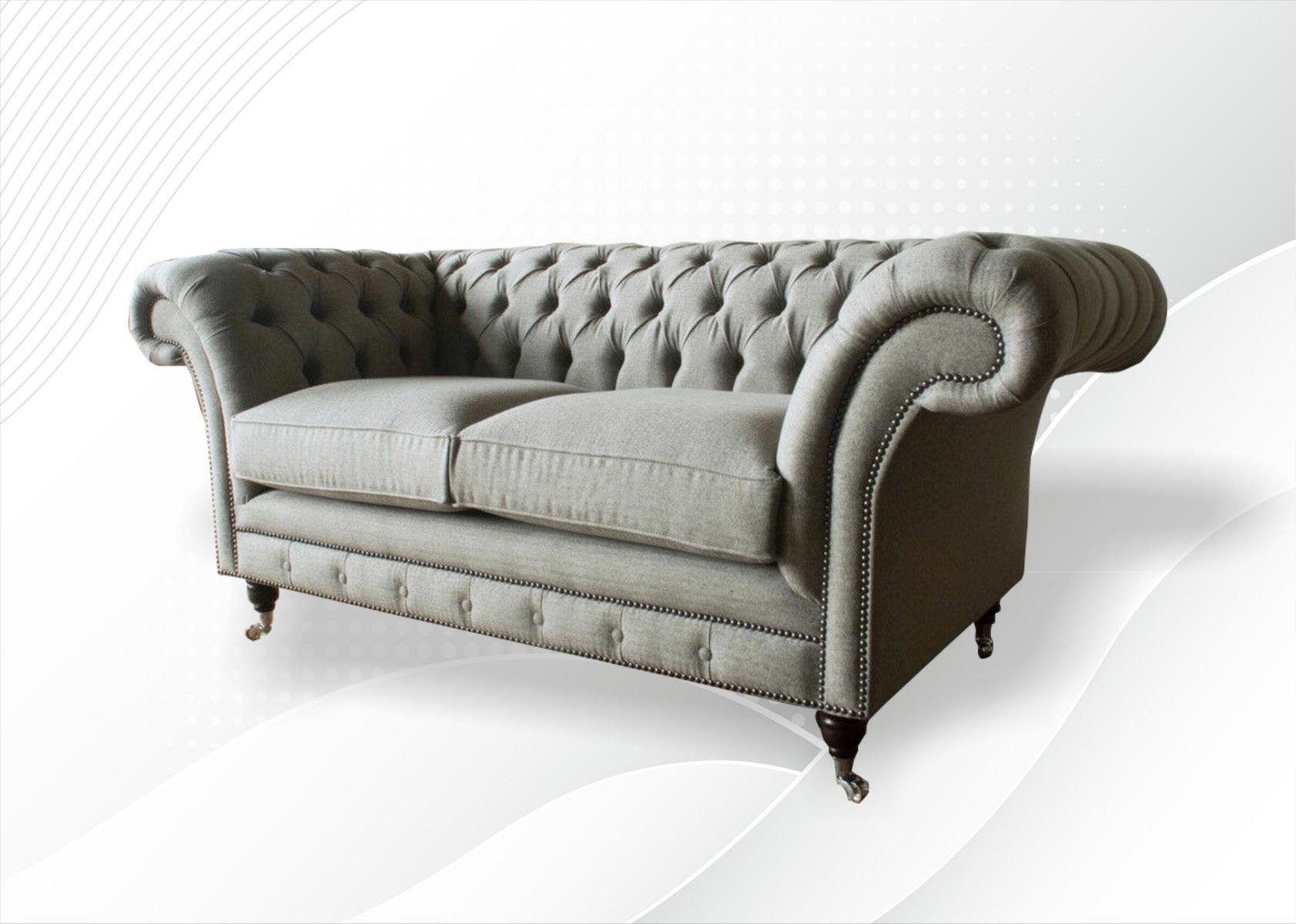 Design Chesterfield 185 2 Chesterfield-Sofa, Sitzer JVmoebel cm Sofa Couch