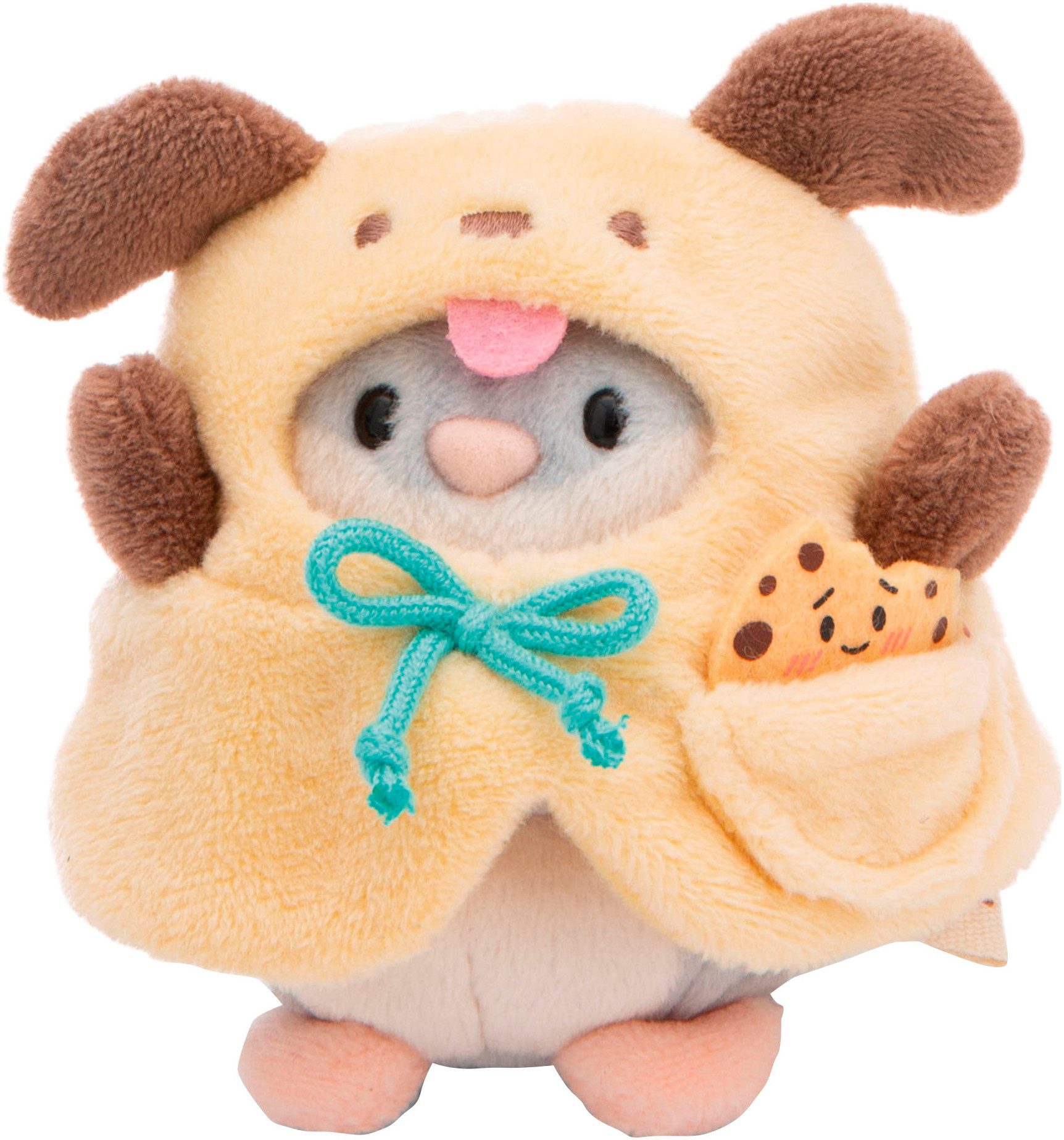 Nici Kuscheltier mymochi, Hamster Shai, 8 cm, mit Keks und Hundekostüm, in Geschenkbox