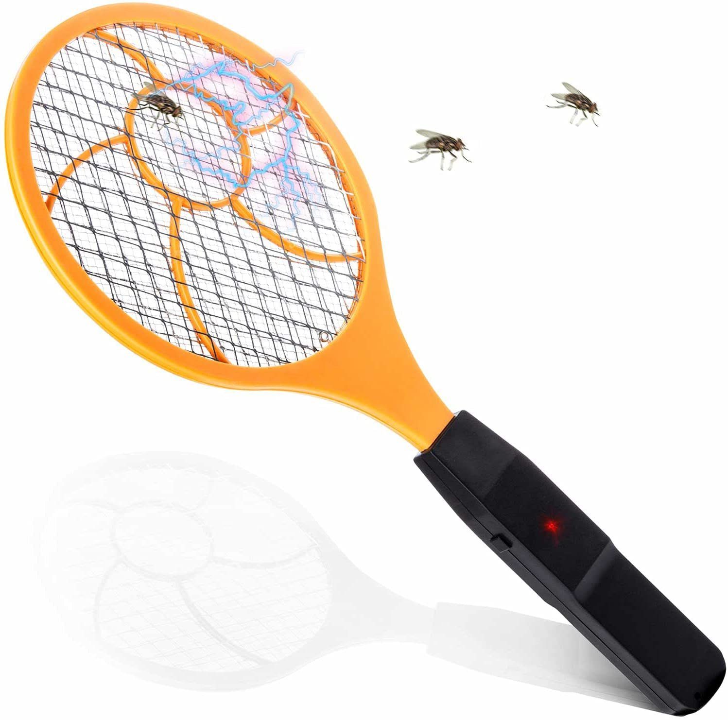 Goods+Gadgets Fliegenmasken »Elektrische Fliegenklatsche« (1 St.,  Mückenklatsche), Elektro Fliegenfänger