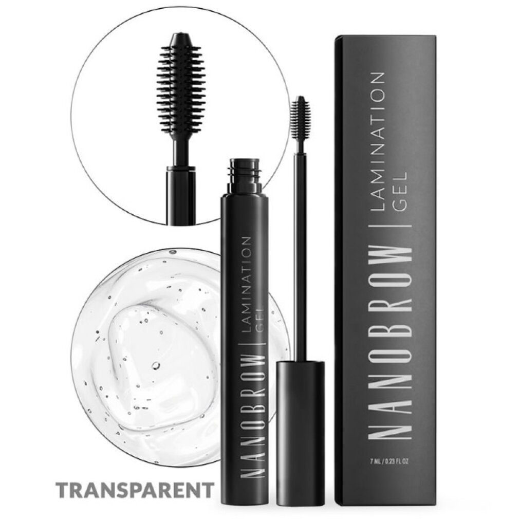 Nanobrow Augenbrauen-Stift Lamination Gel Transparent 7ml